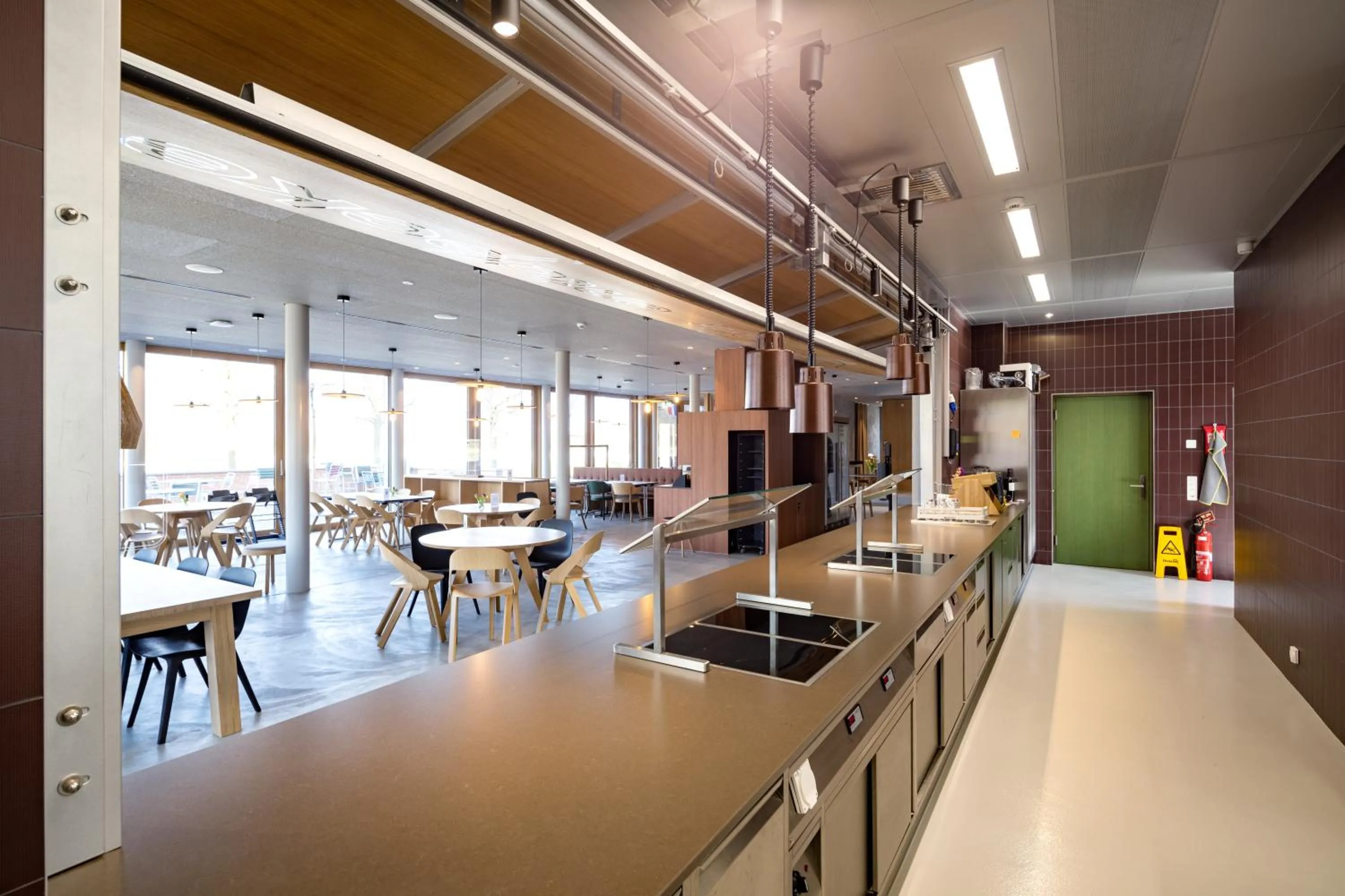 Buffet breakfast in Schaan-Vaduz Youth Hostel