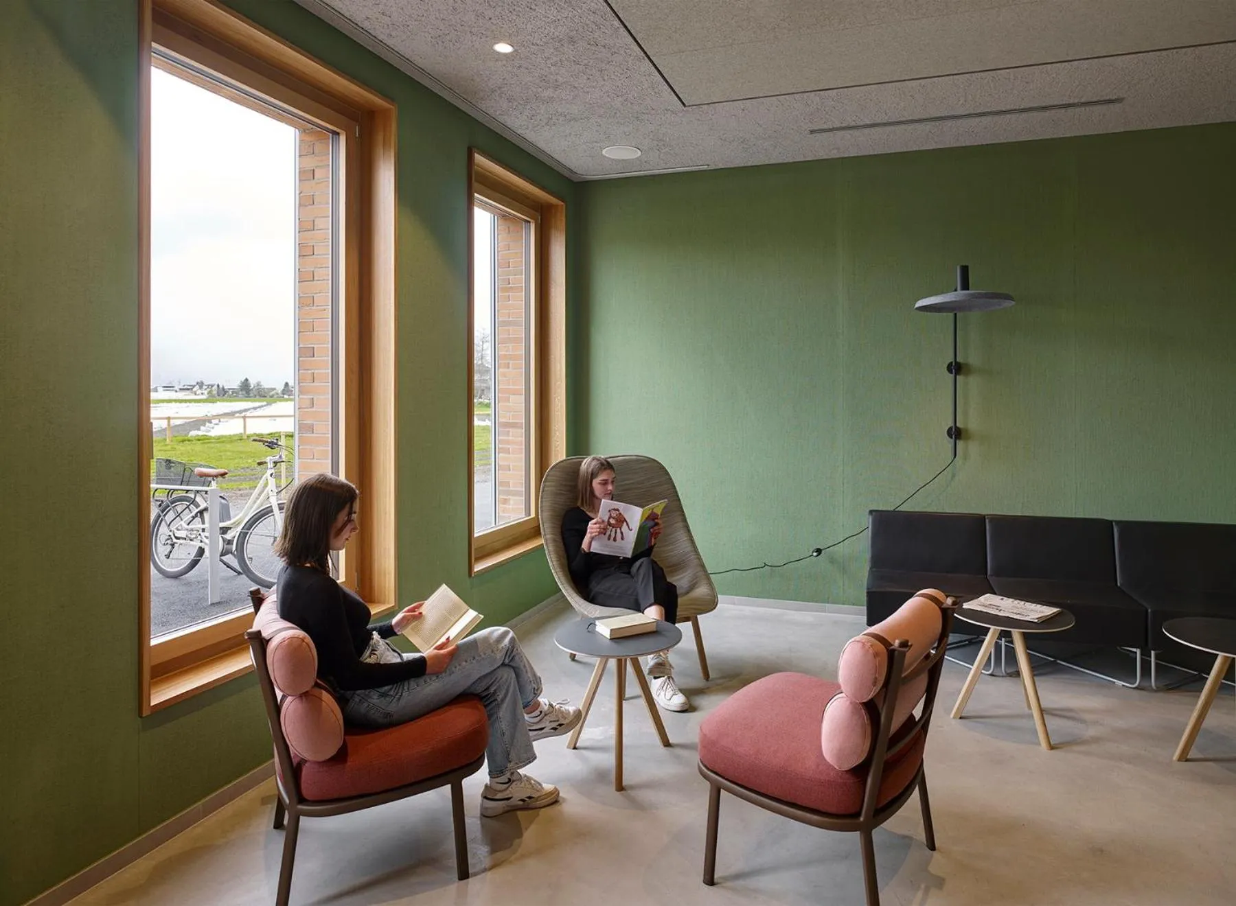 Seating area in Schaan-Vaduz Youth Hostel