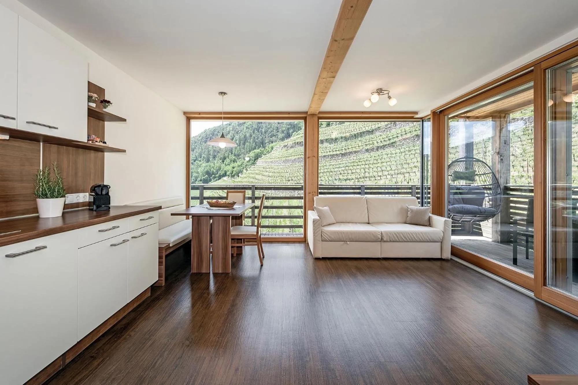 Kitchen or kitchenette in Appartements Toni