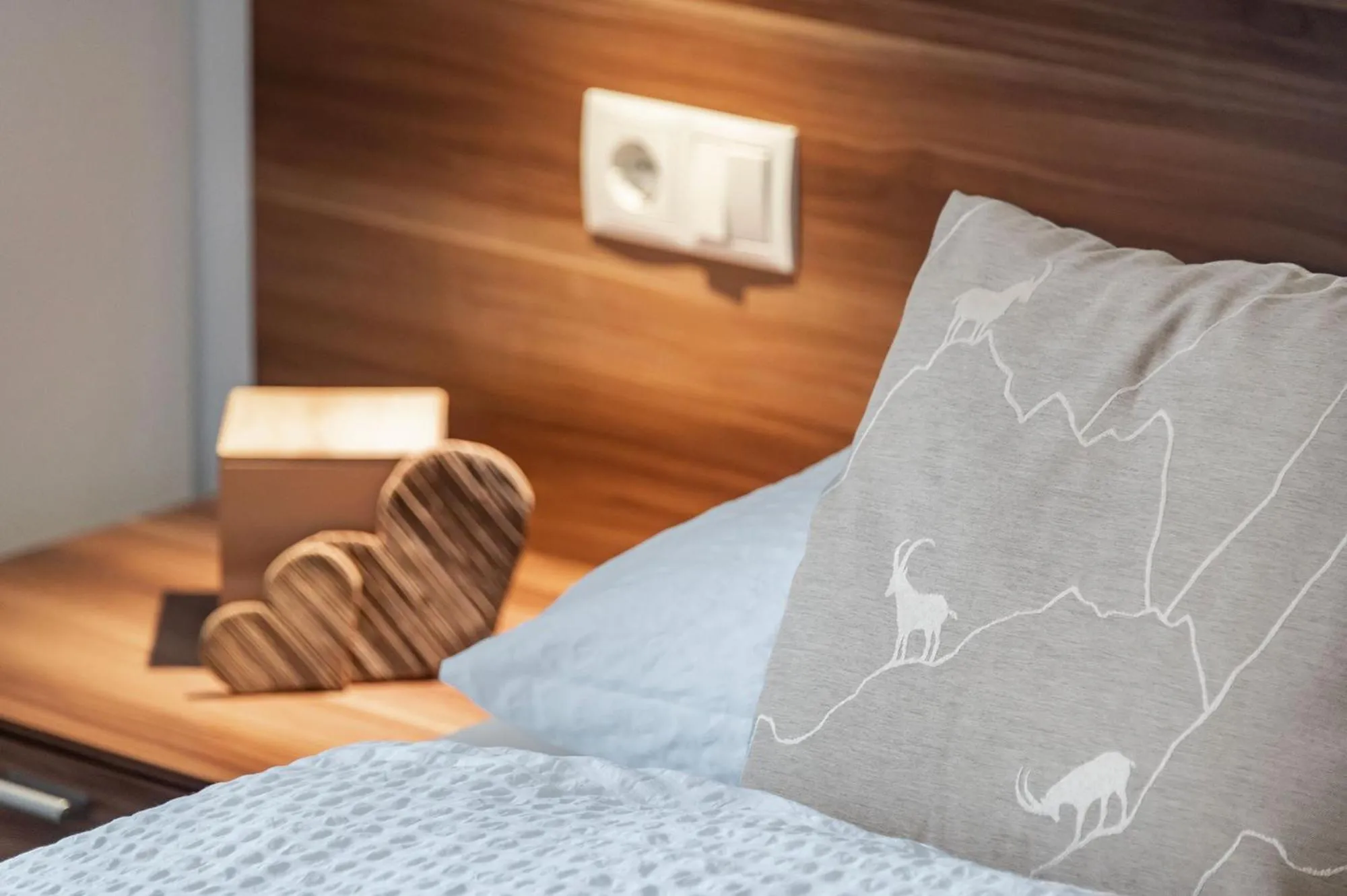 Bed in Appartements Toni