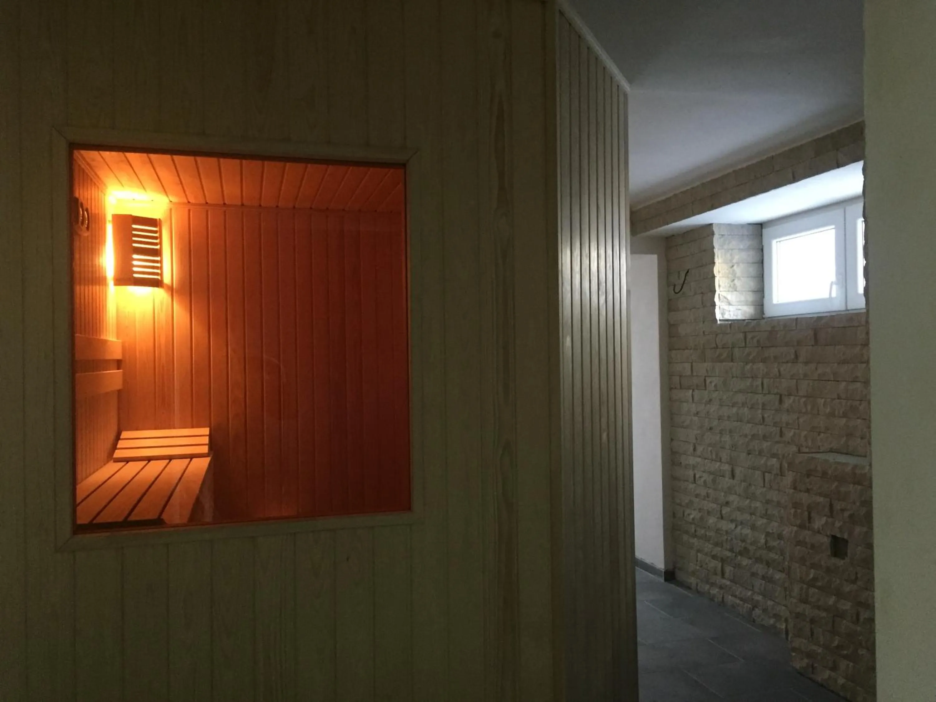 Sauna, Bed in Family Hotel Belle Epoque Beach