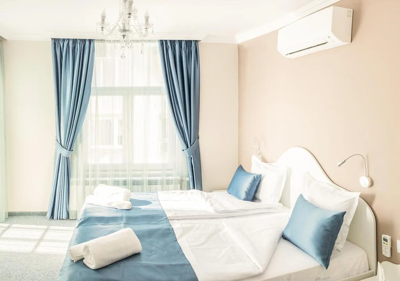 Bed in Family Hotel Belle Epoque Beach