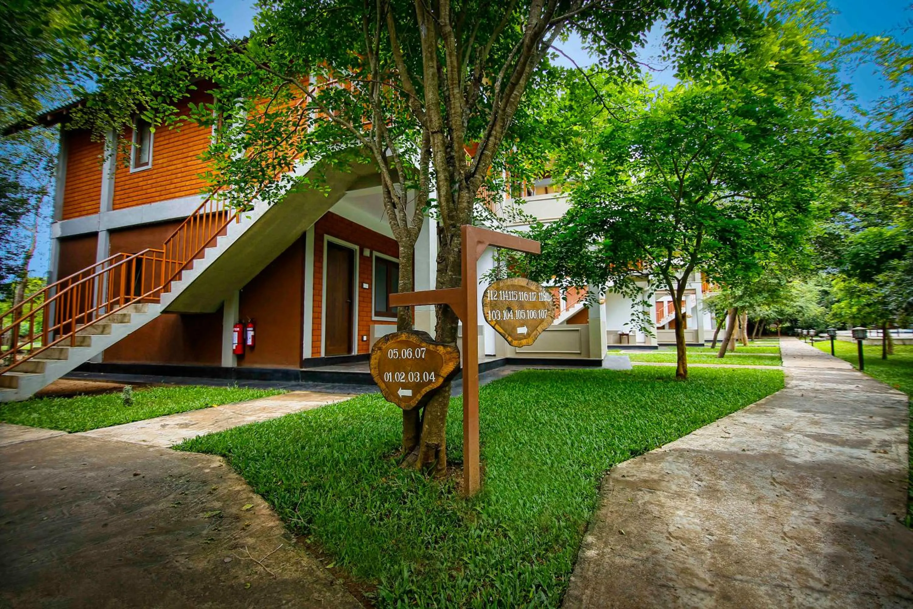 Property building in Elephas Resort & Spa