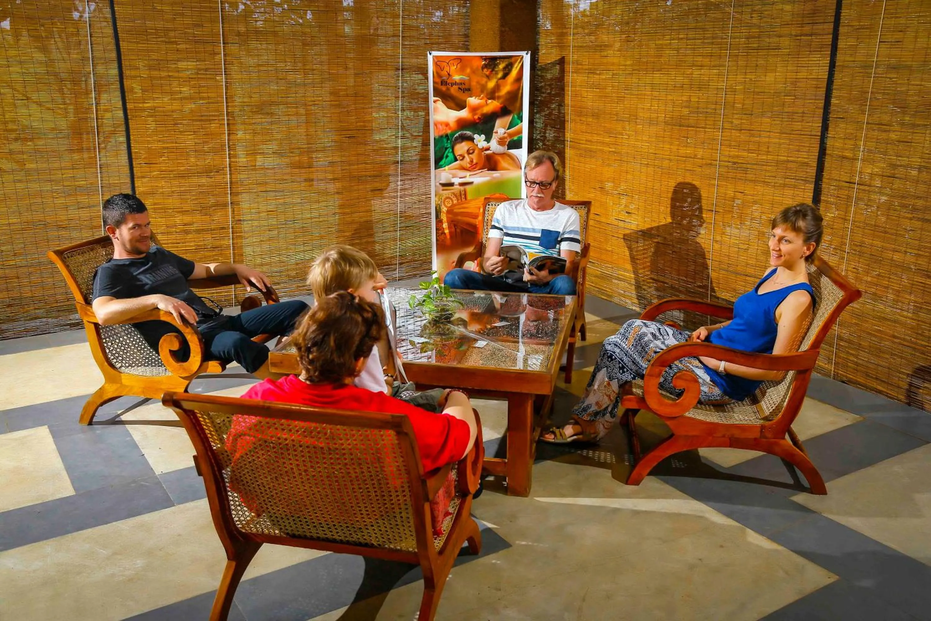 Lobby or reception in Elephas Resort & Spa