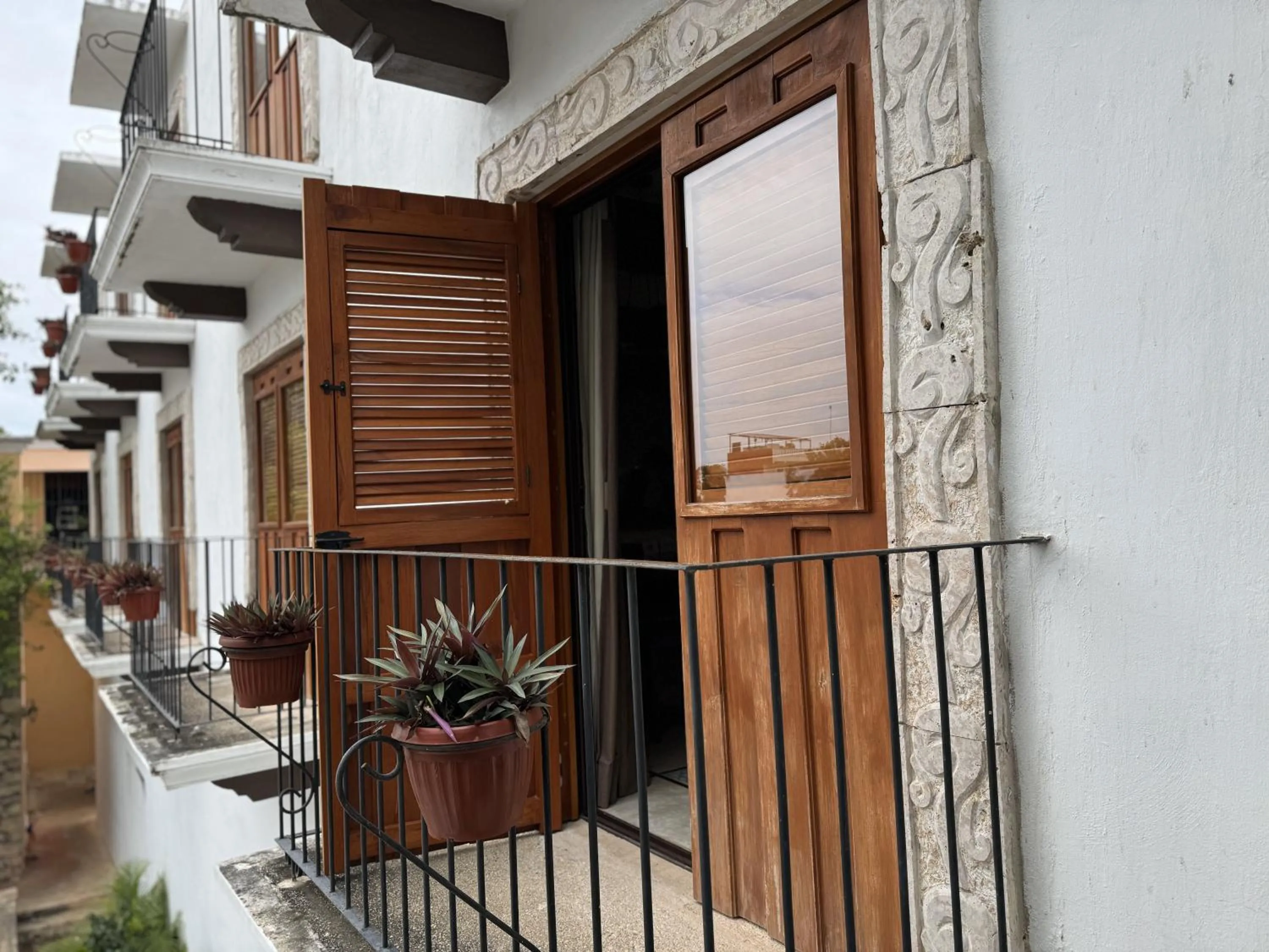 Balcony/Terrace in Hotel Meson del Marques