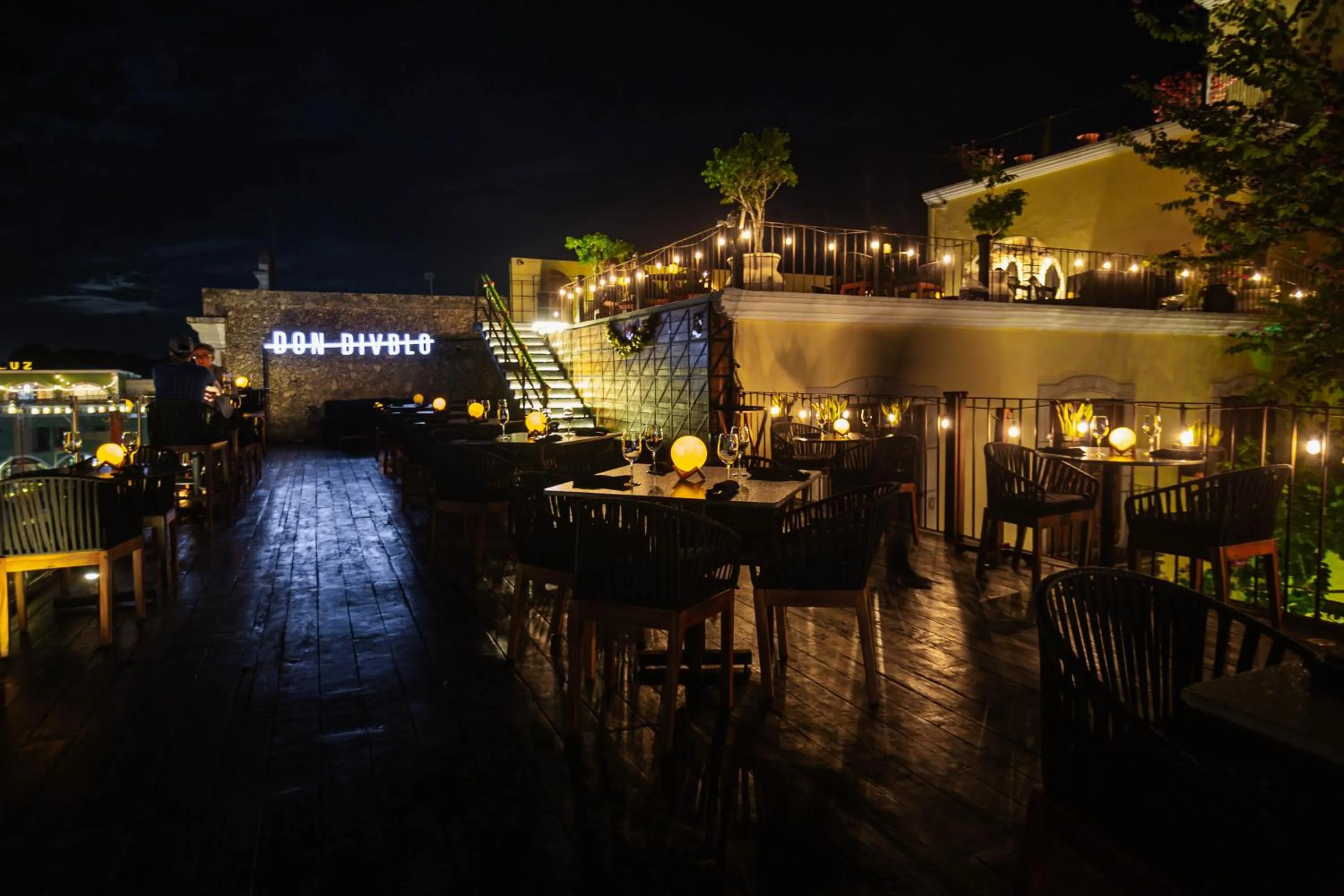 Restaurant/places to eat in Hotel Meson del Marques