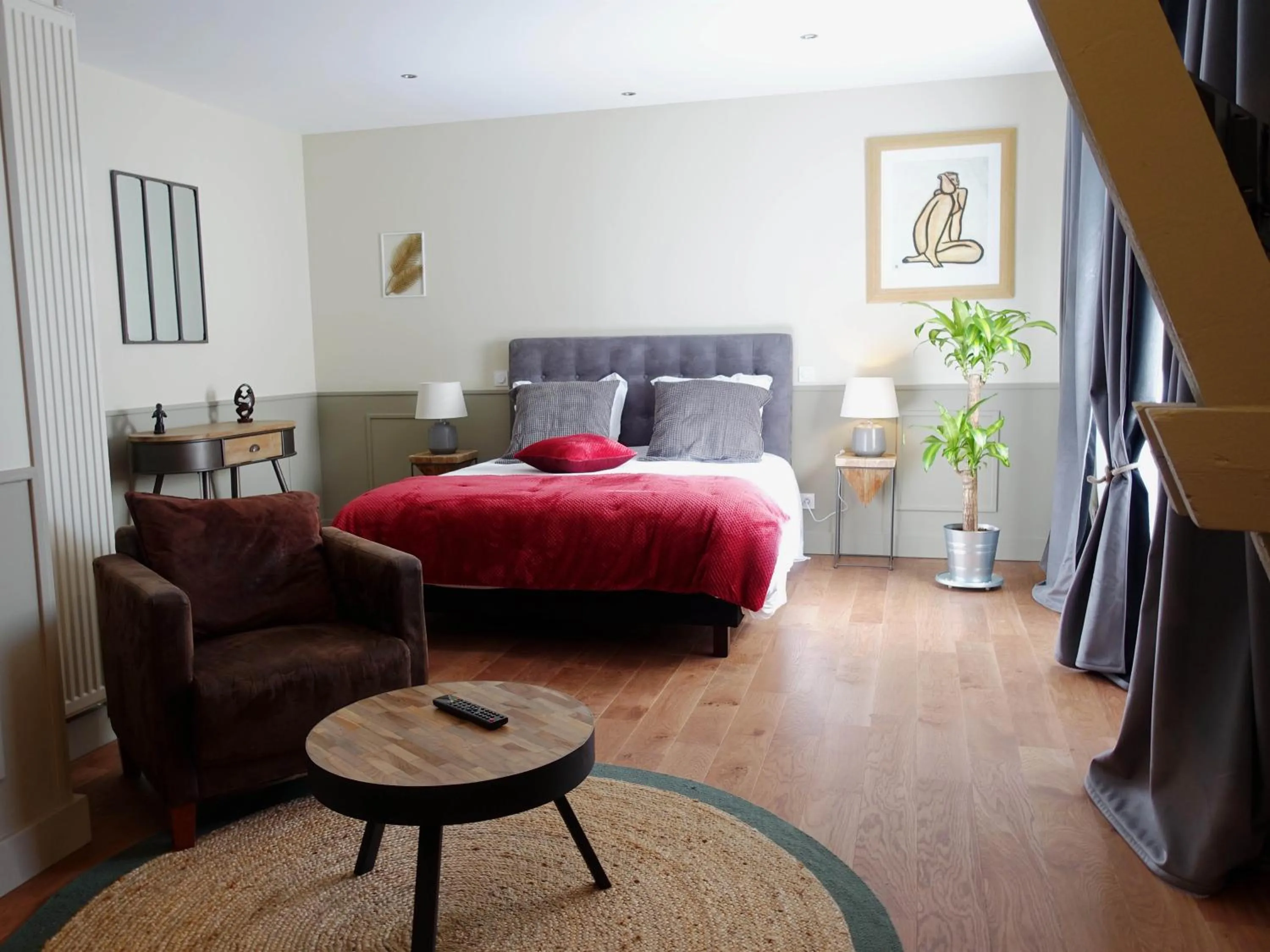 Bedroom, Bed in Les Prémontrés