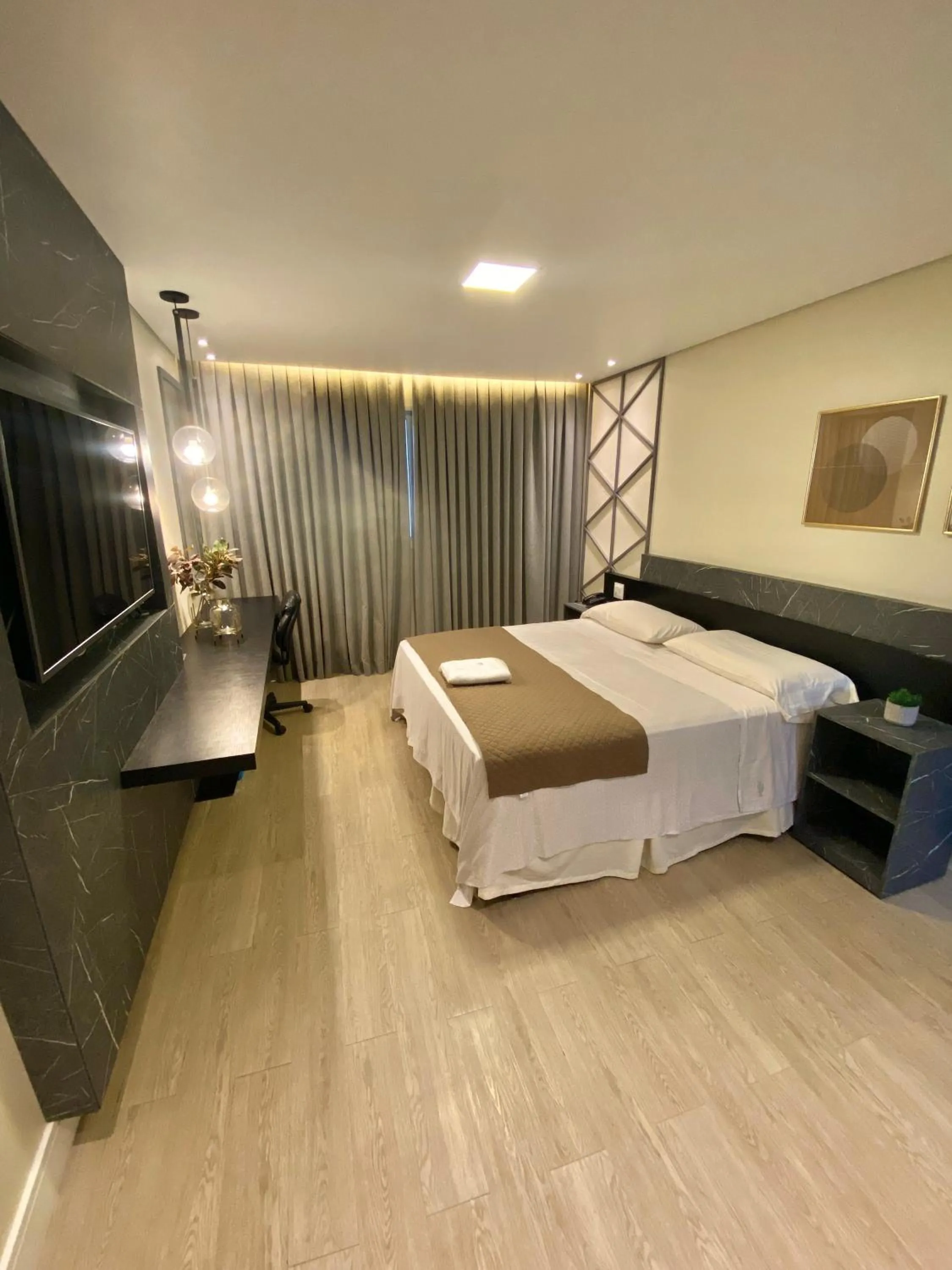 Bedroom, Bed in Hotel Marajó