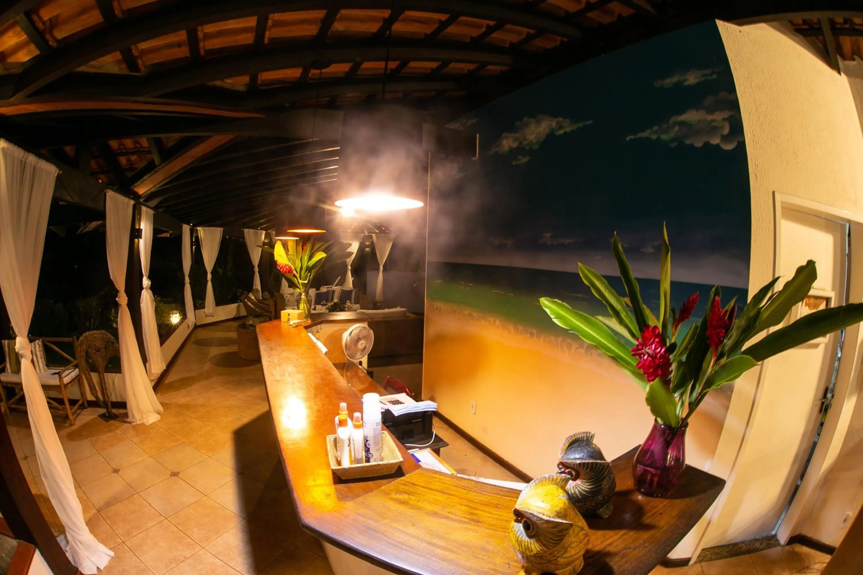 Patio in Pousada Vitorino