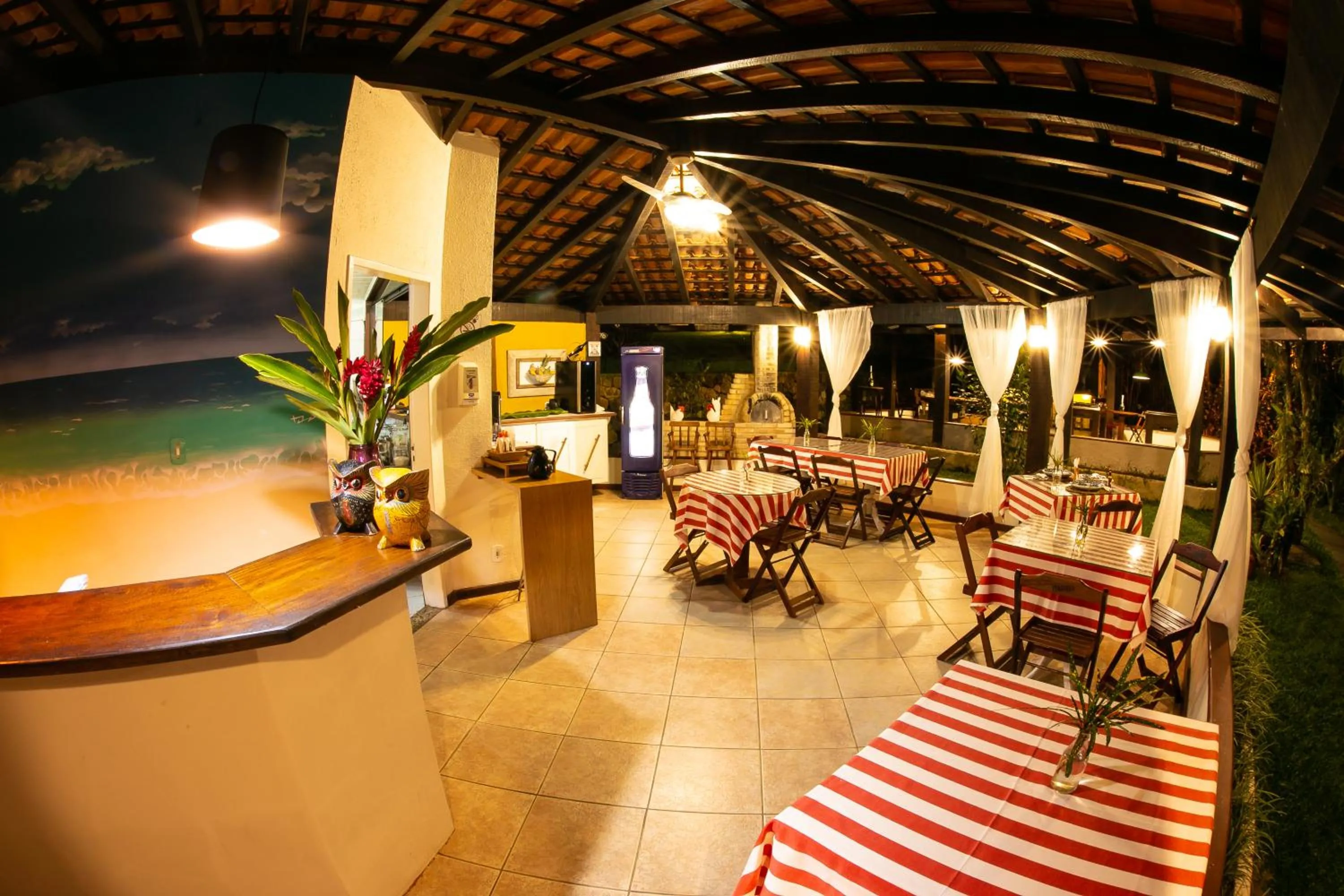 Restaurant/places to eat in Pousada Vitorino