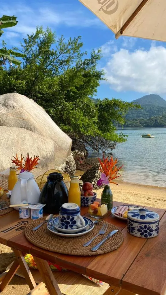 Patio in Pousada Vitorino