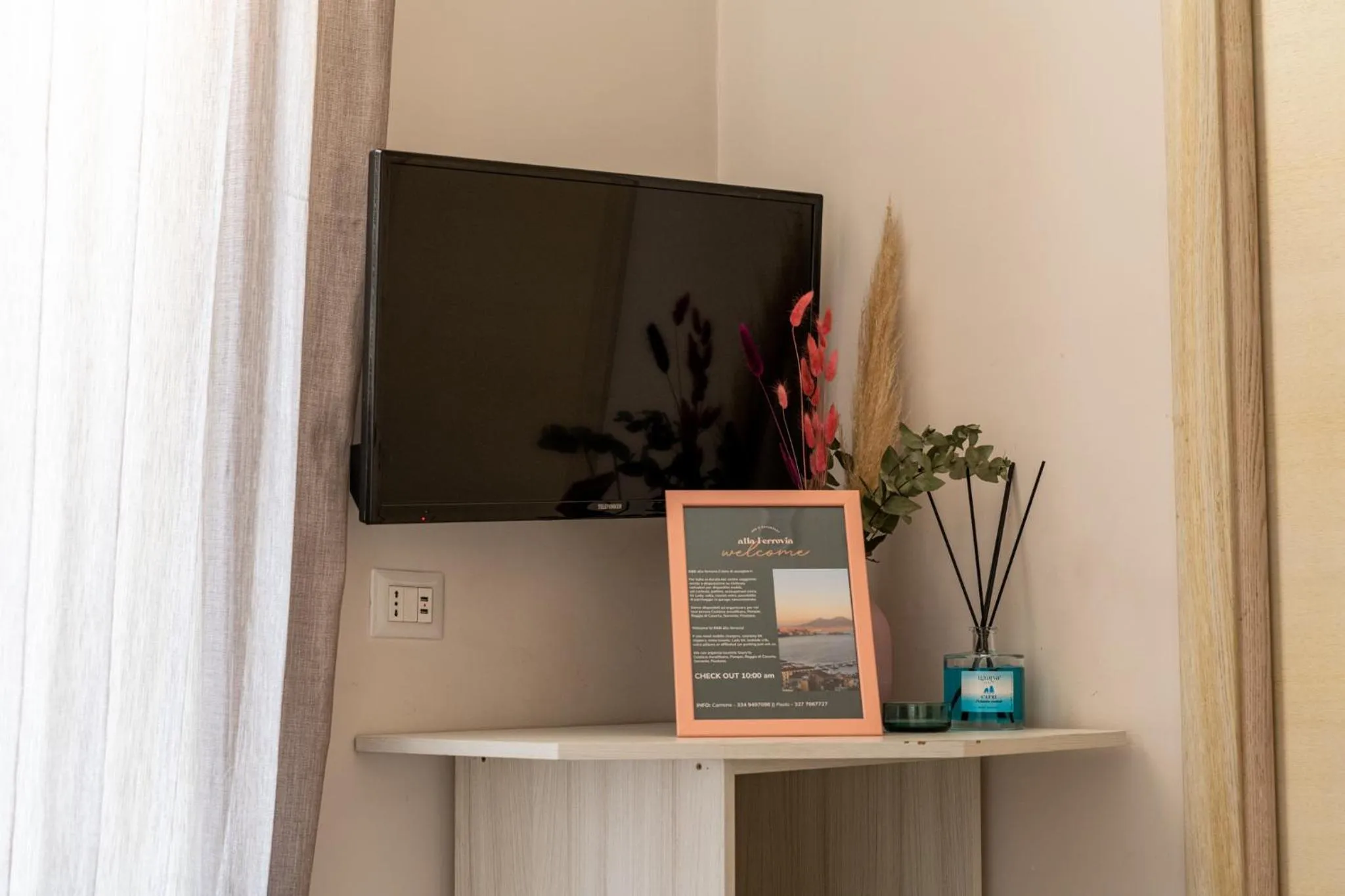 TV and multimedia in B&B alla Ferrovia