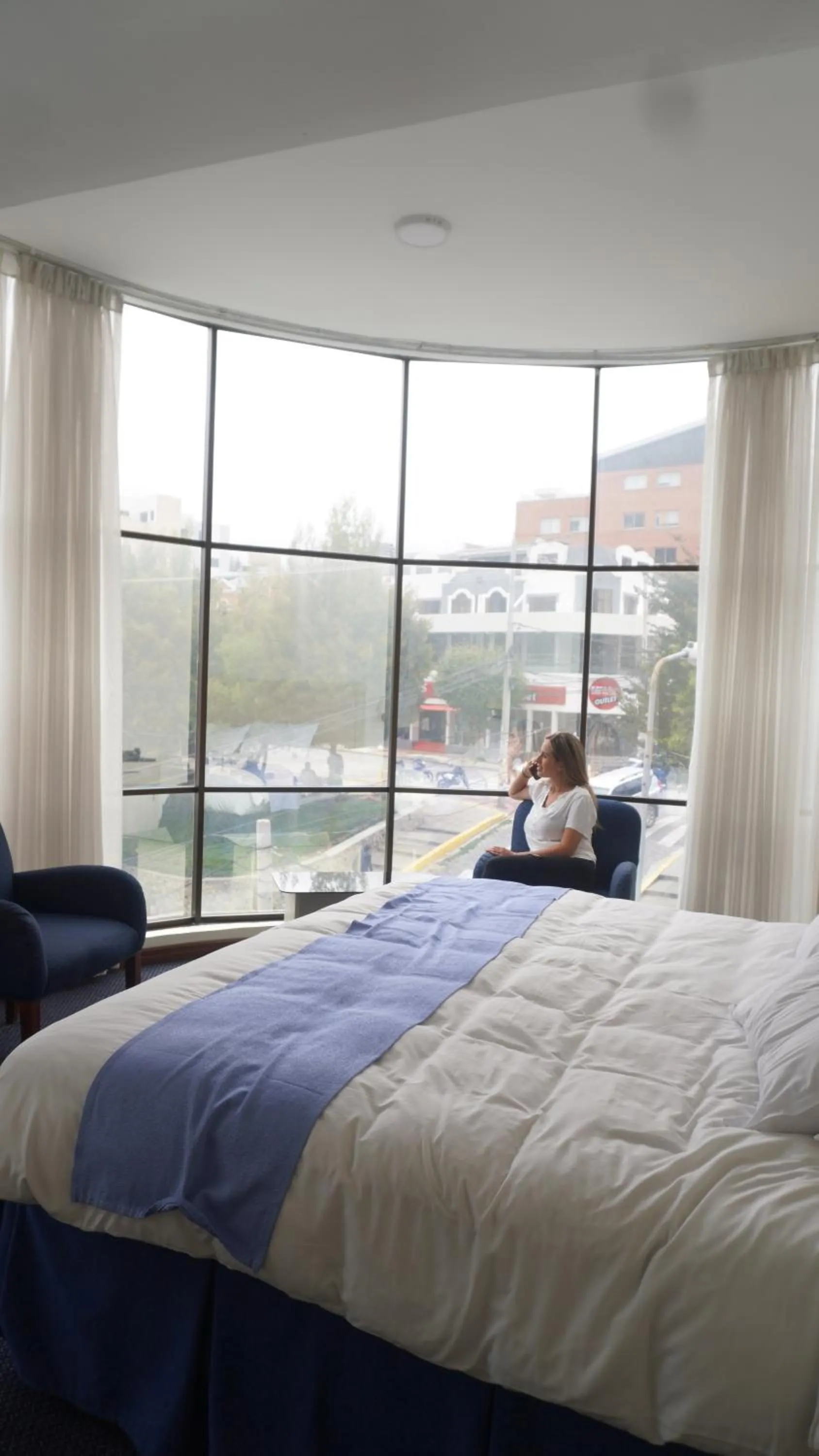 People, Bed in Delfines Apart Hotel