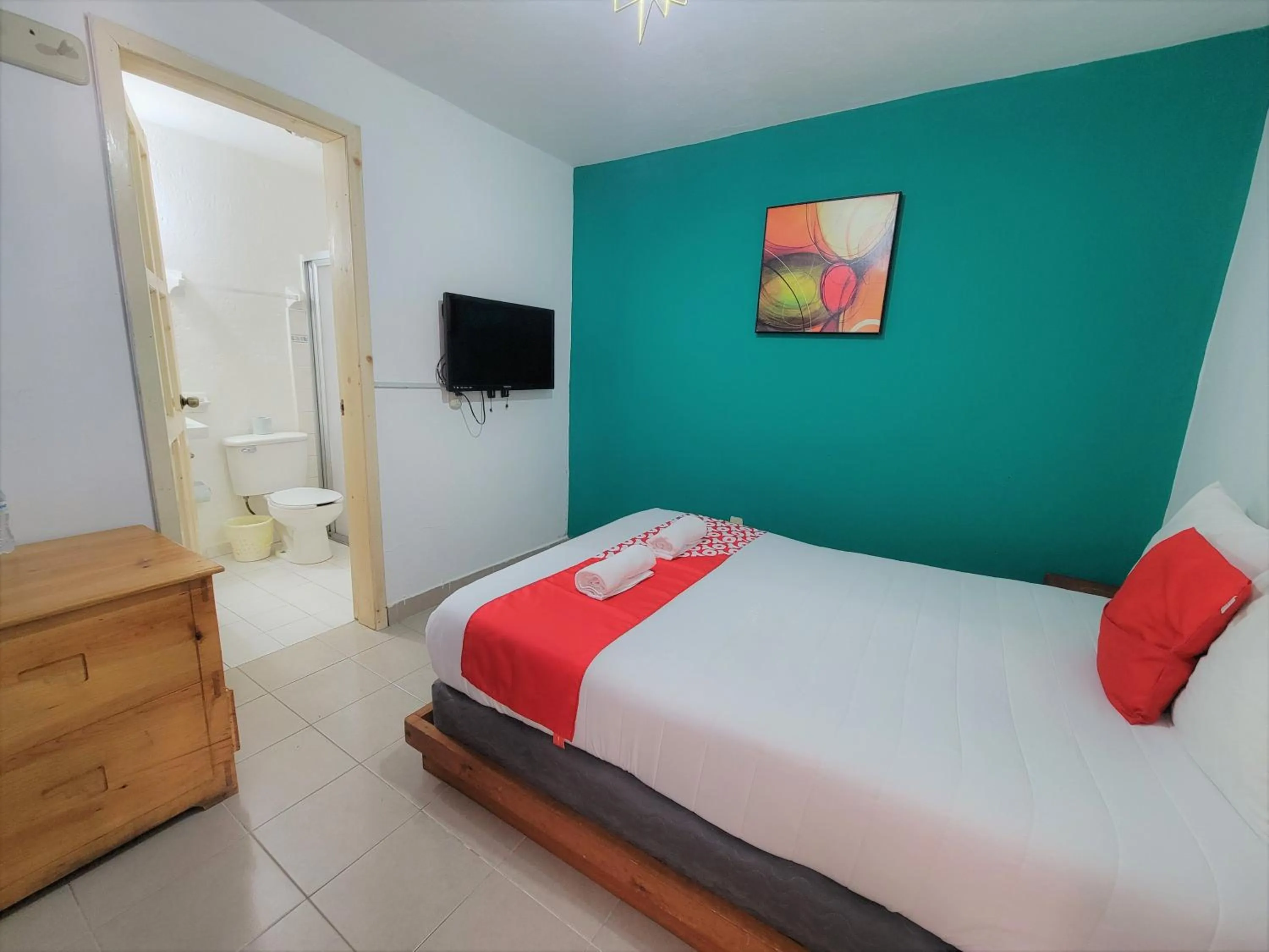 Decorative detail, Bed in Hotel Dulce Luna