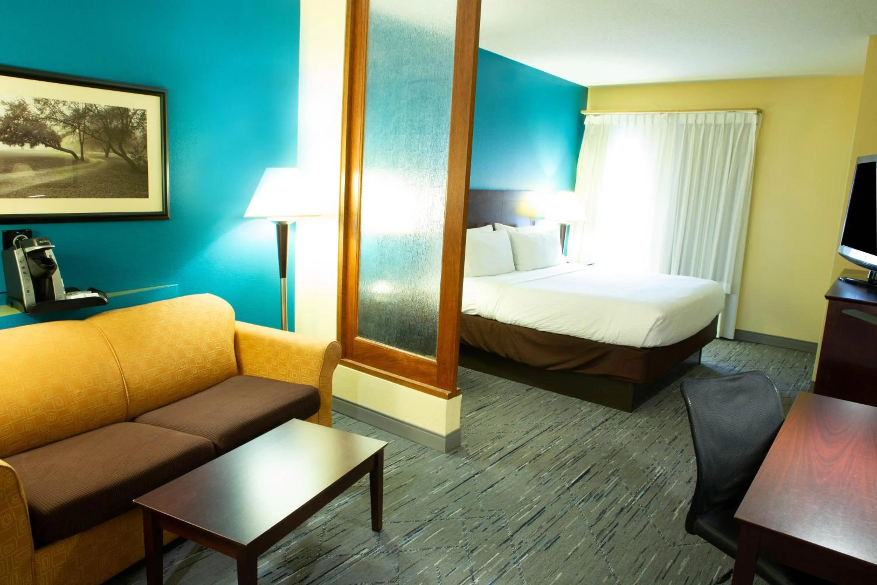 Photo of the whole room, Bed in Holiday Inn Express & Suites Harrisburg West