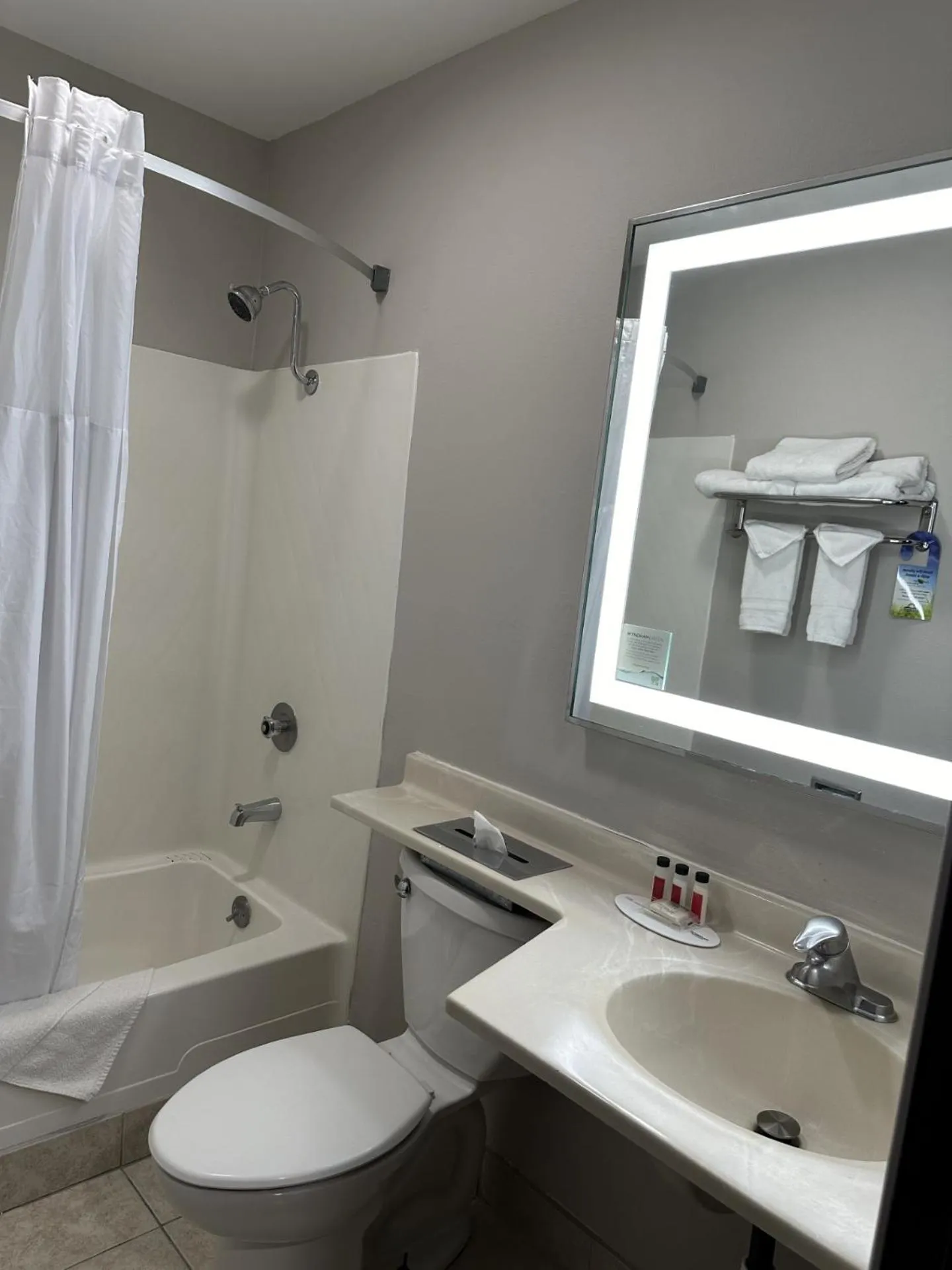 Bathroom in Days Inn by Wyndham Medford