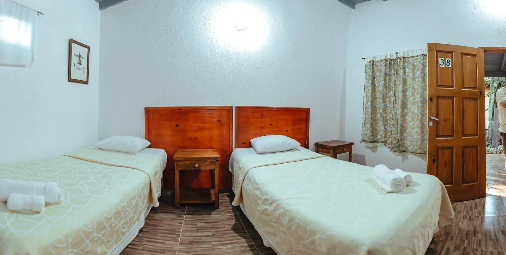 Bed in Palo Rosa Lodge