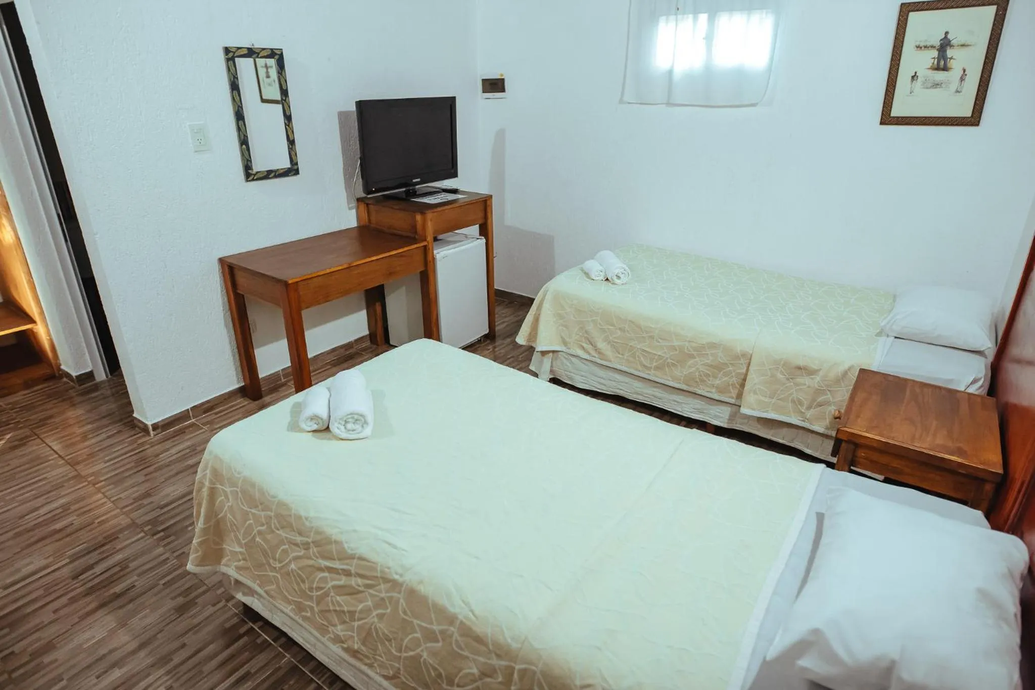 Bed in Palo Rosa Lodge