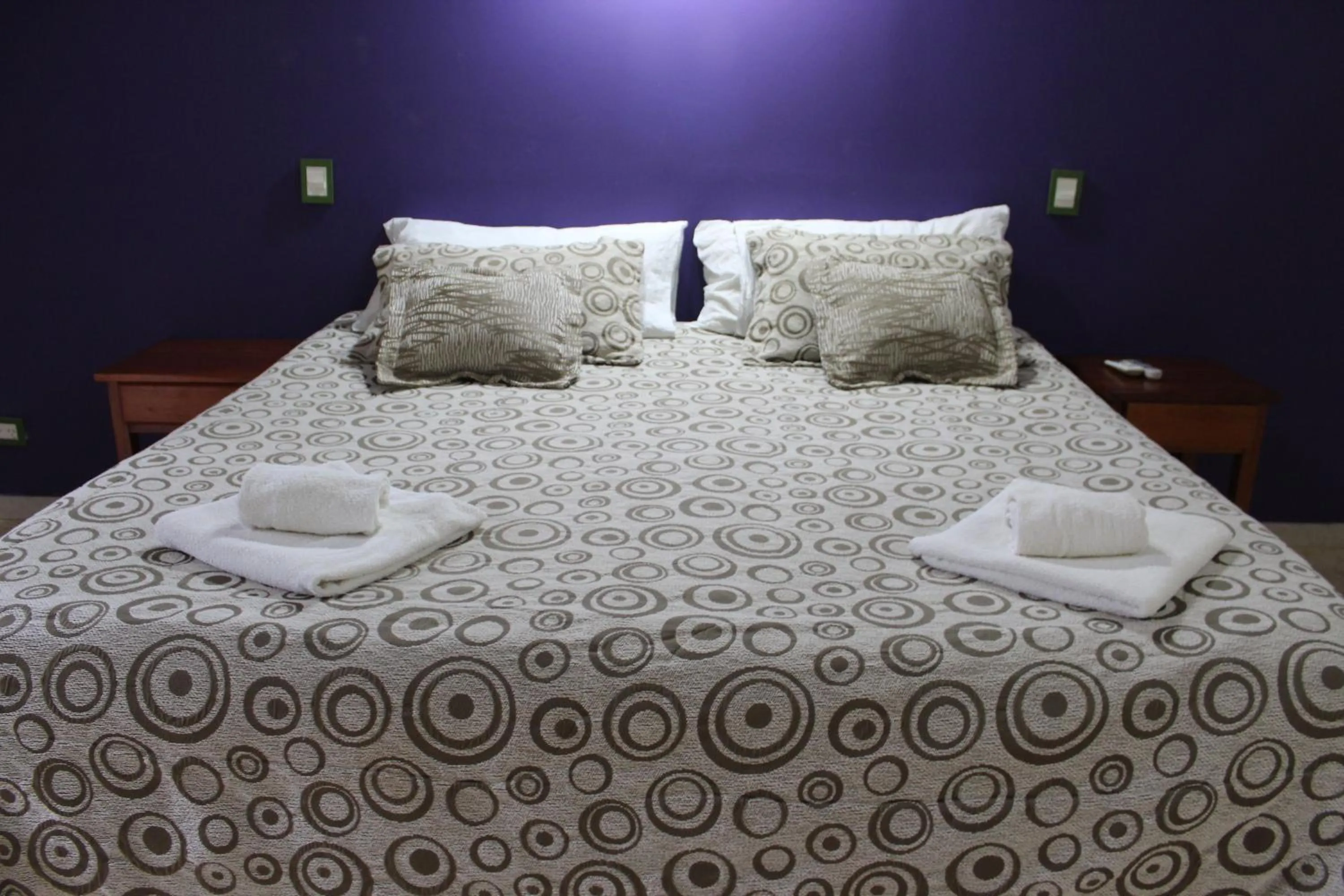 Bed in Palo Rosa Lodge