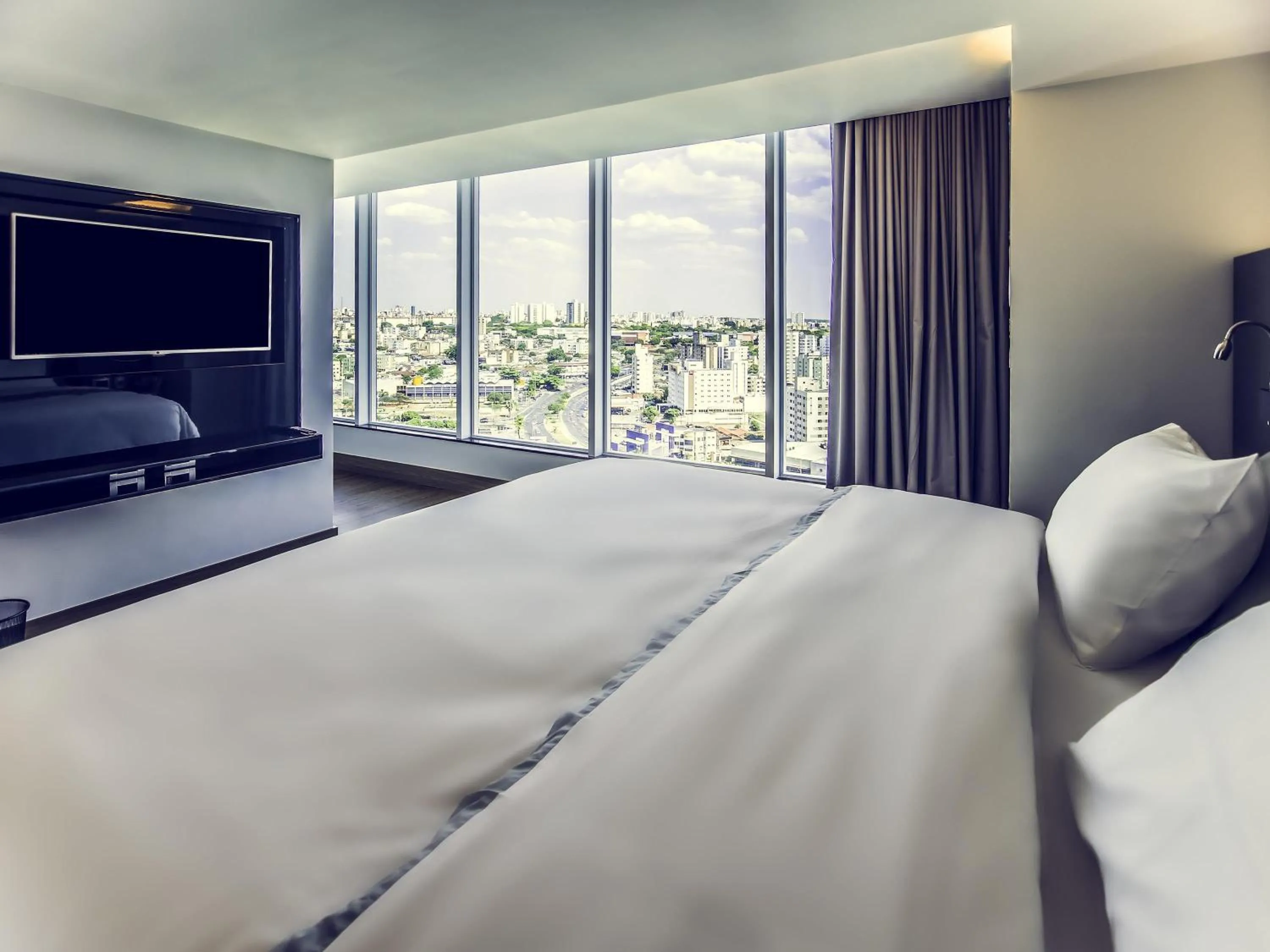 Bedroom, Bed in Mercure Uberlândia Plaza Shopping