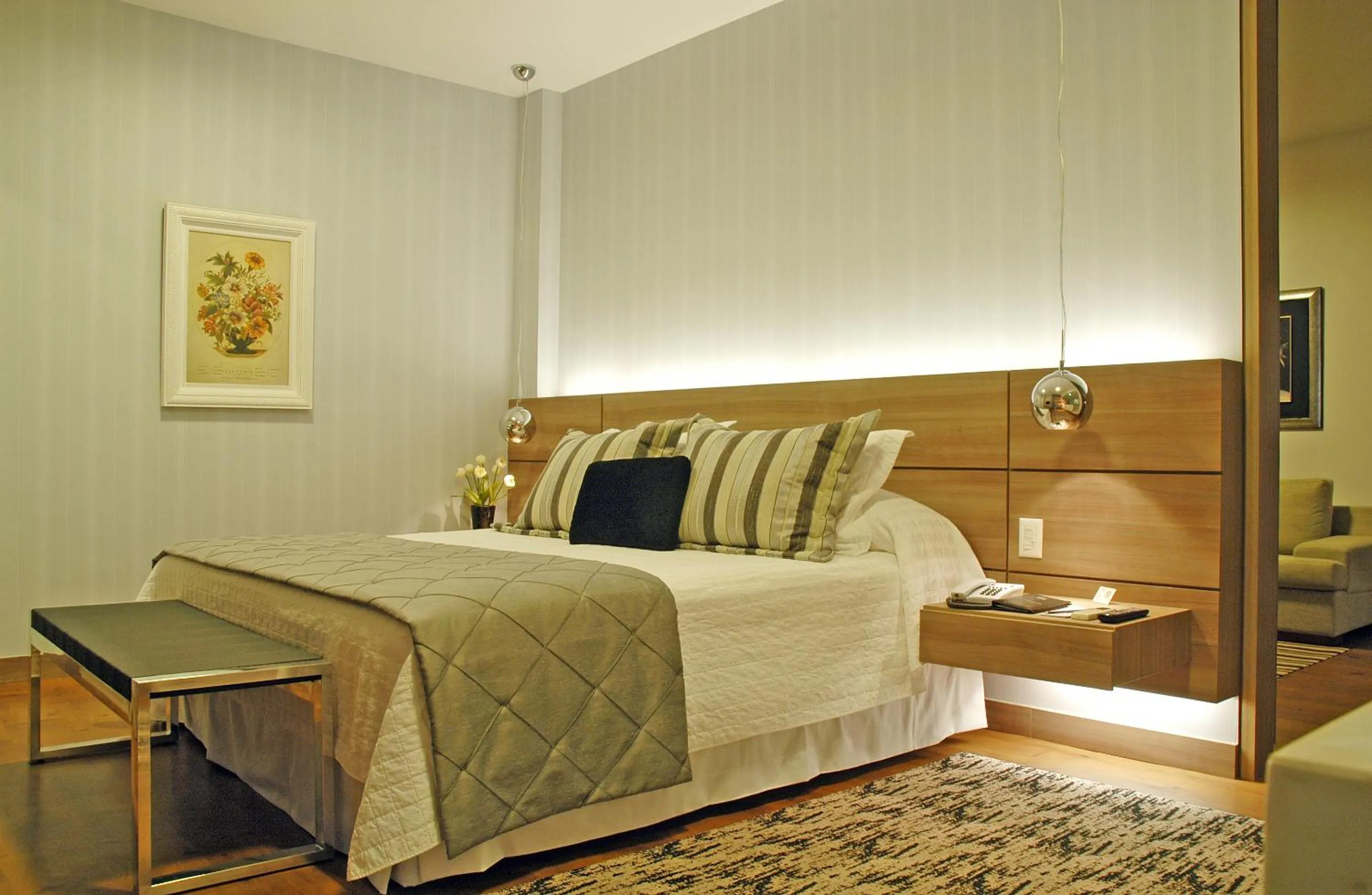 Bed in Mercure Uberlândia Plaza Shopping