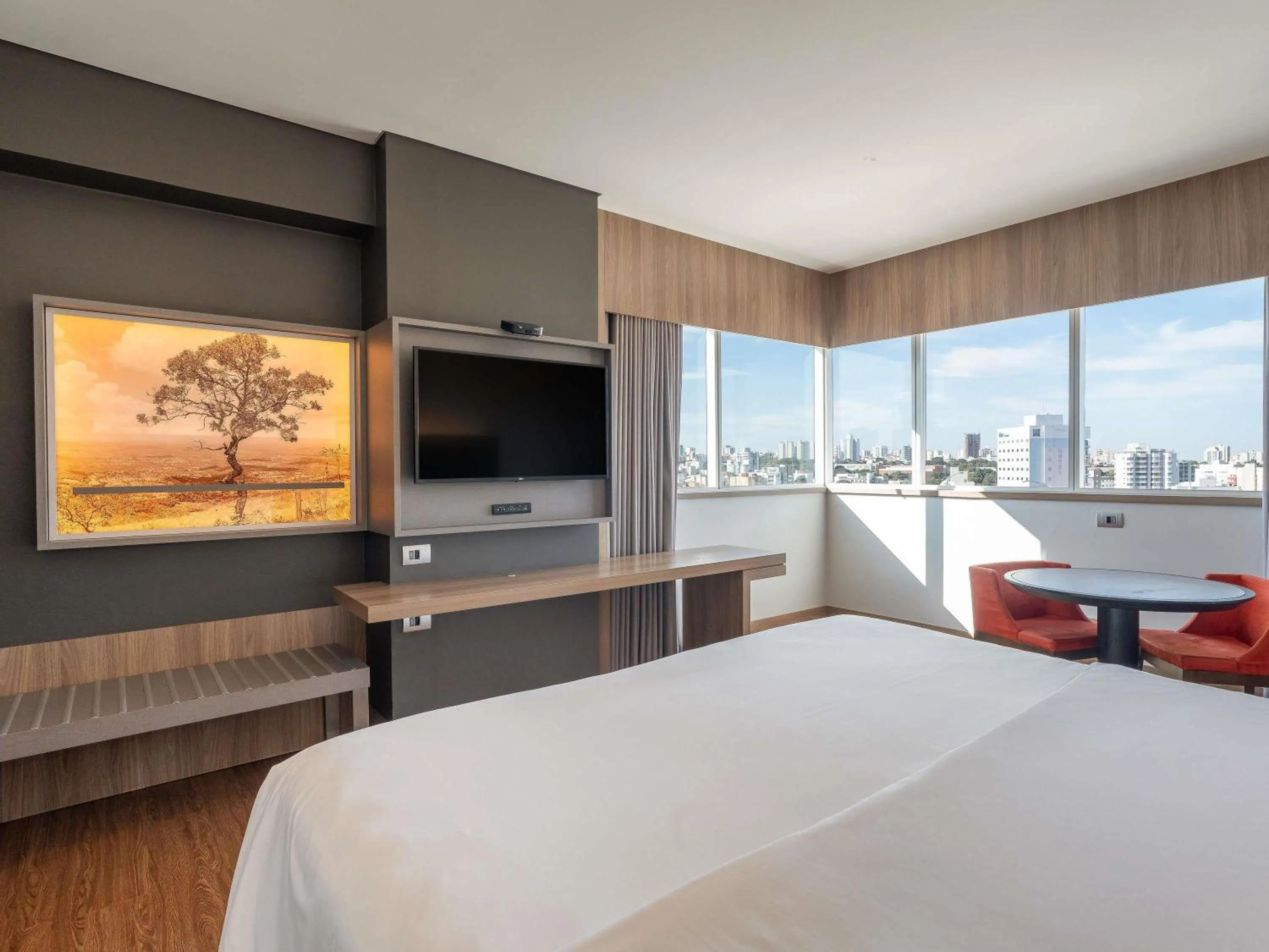 Bedroom, Bed in Mercure Uberlândia Plaza Shopping