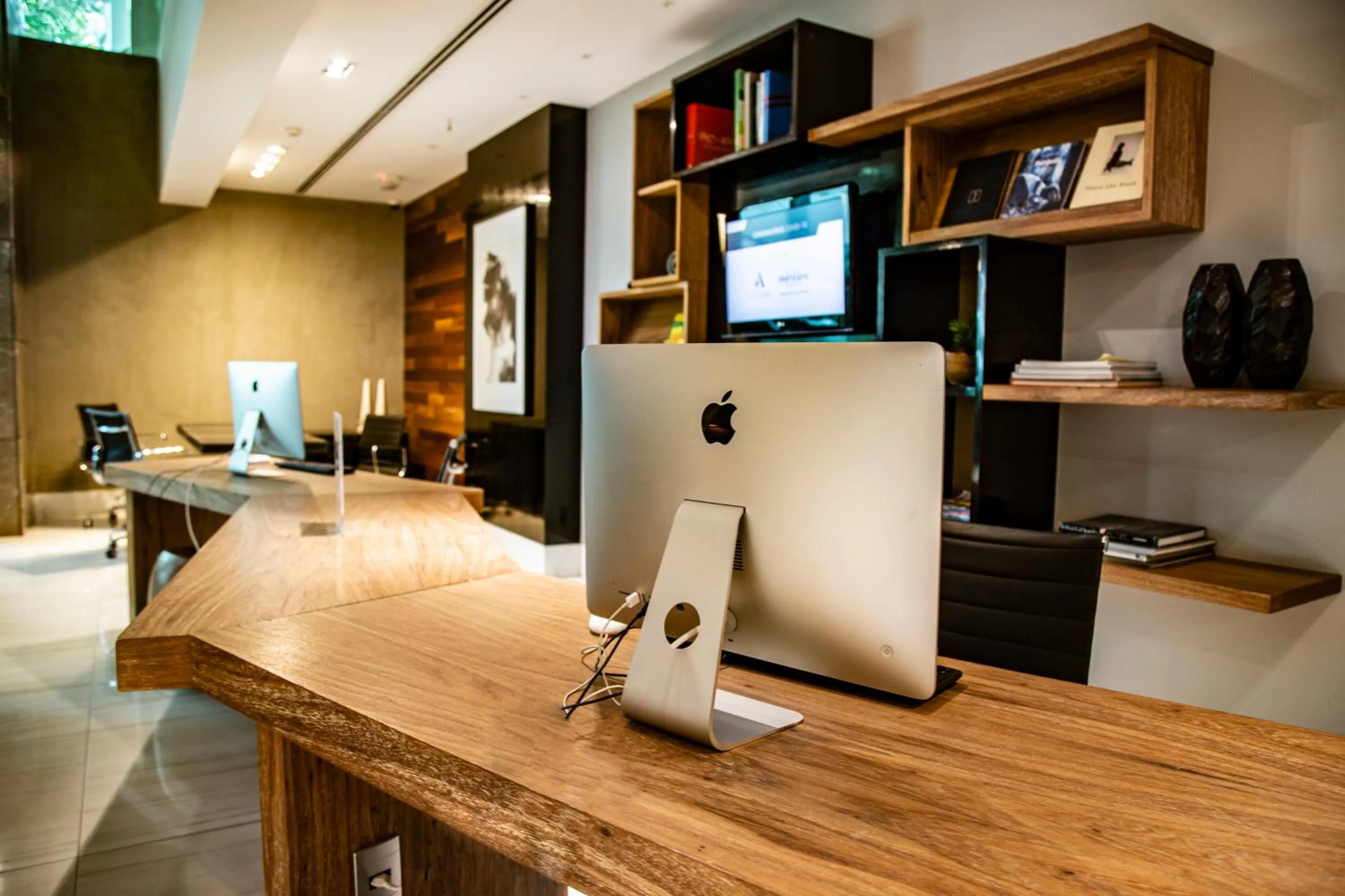 Lobby or reception in Mercure Uberlândia Plaza Shopping