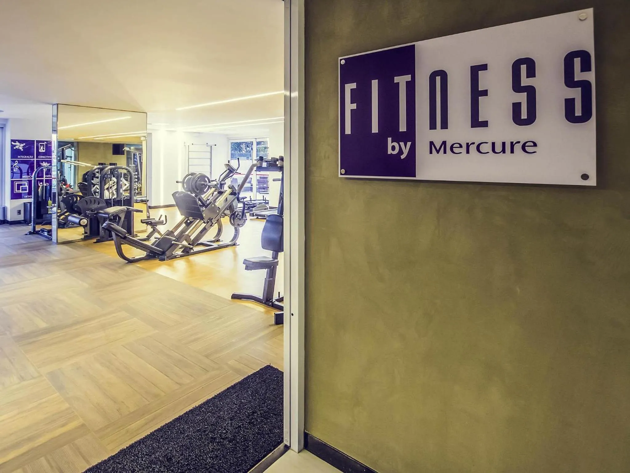 Fitness centre/facilities in Mercure Uberlândia Plaza Shopping