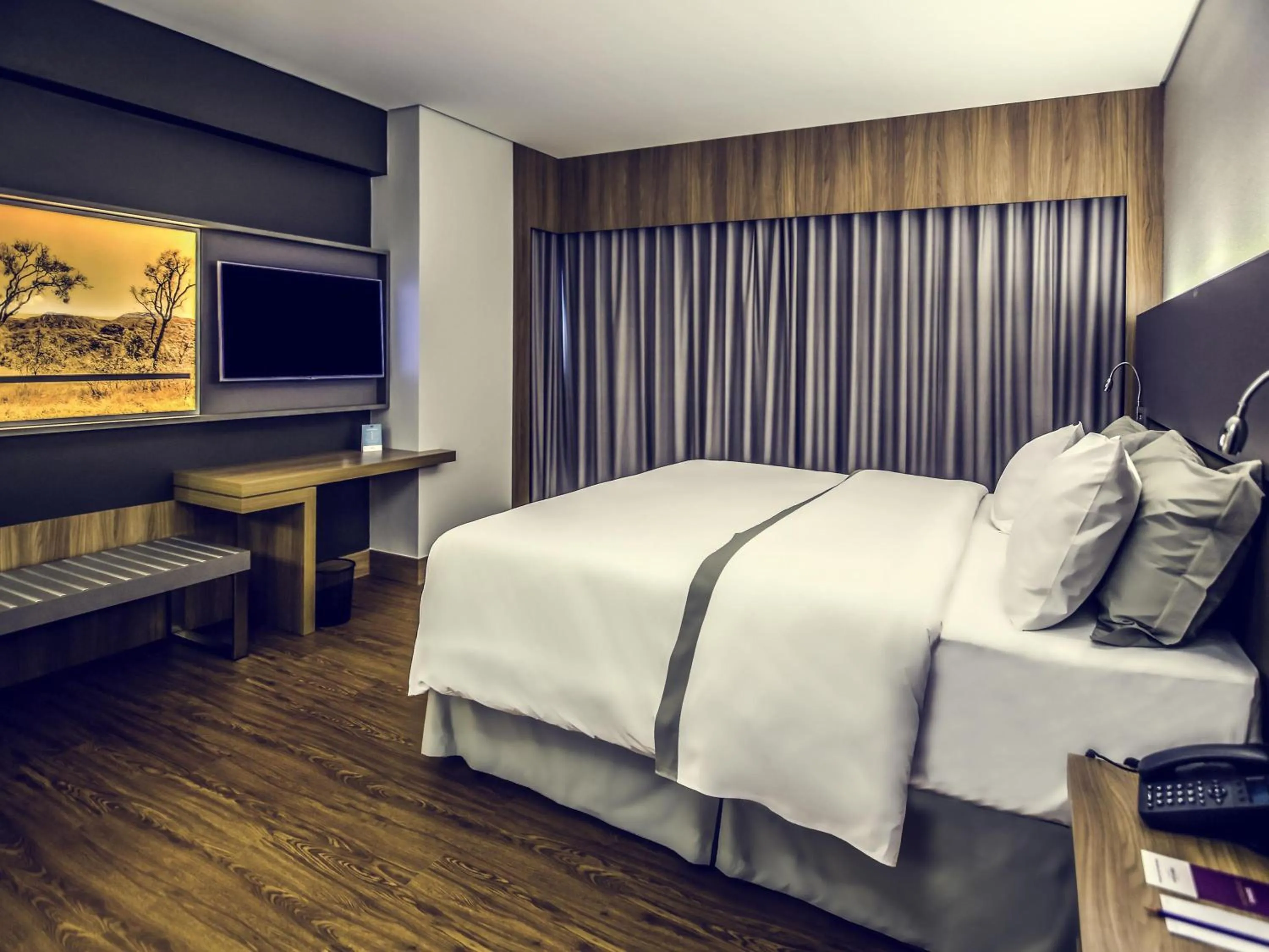 Bedroom, Bed in Mercure Uberlândia Plaza Shopping