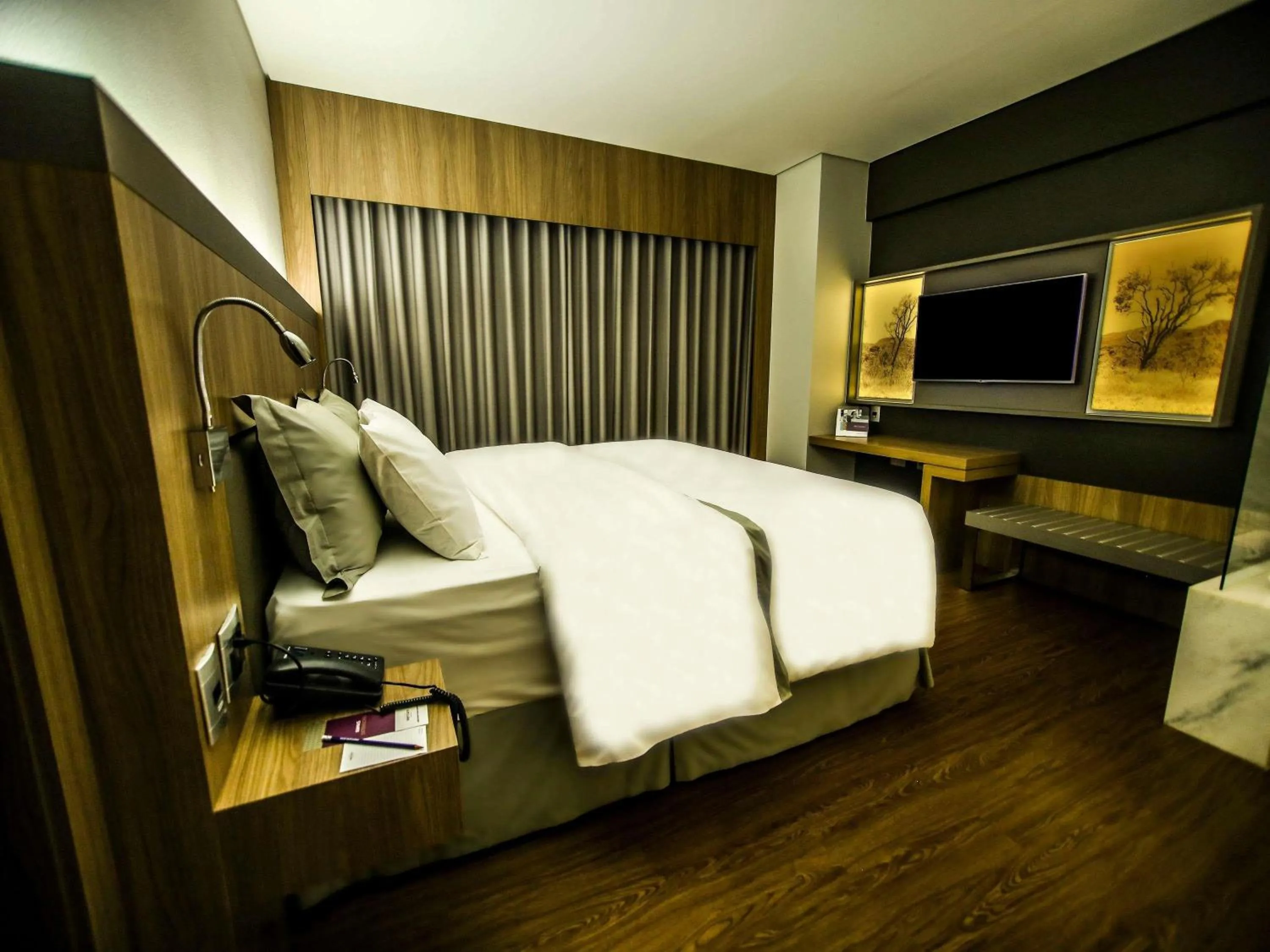 Bedroom, Bed in Mercure Uberlândia Plaza Shopping