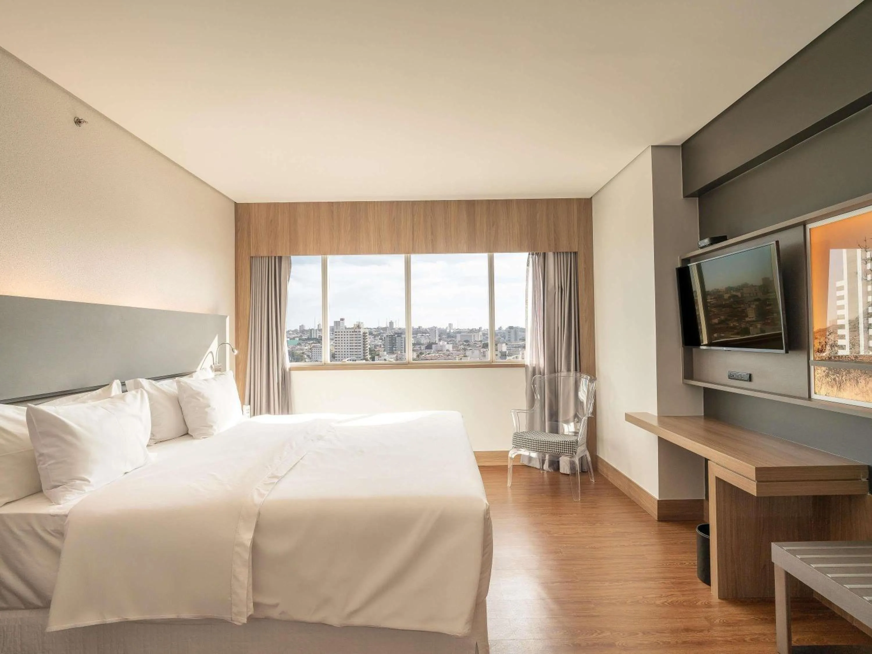 Bedroom, Bed in Mercure Uberlândia Plaza Shopping