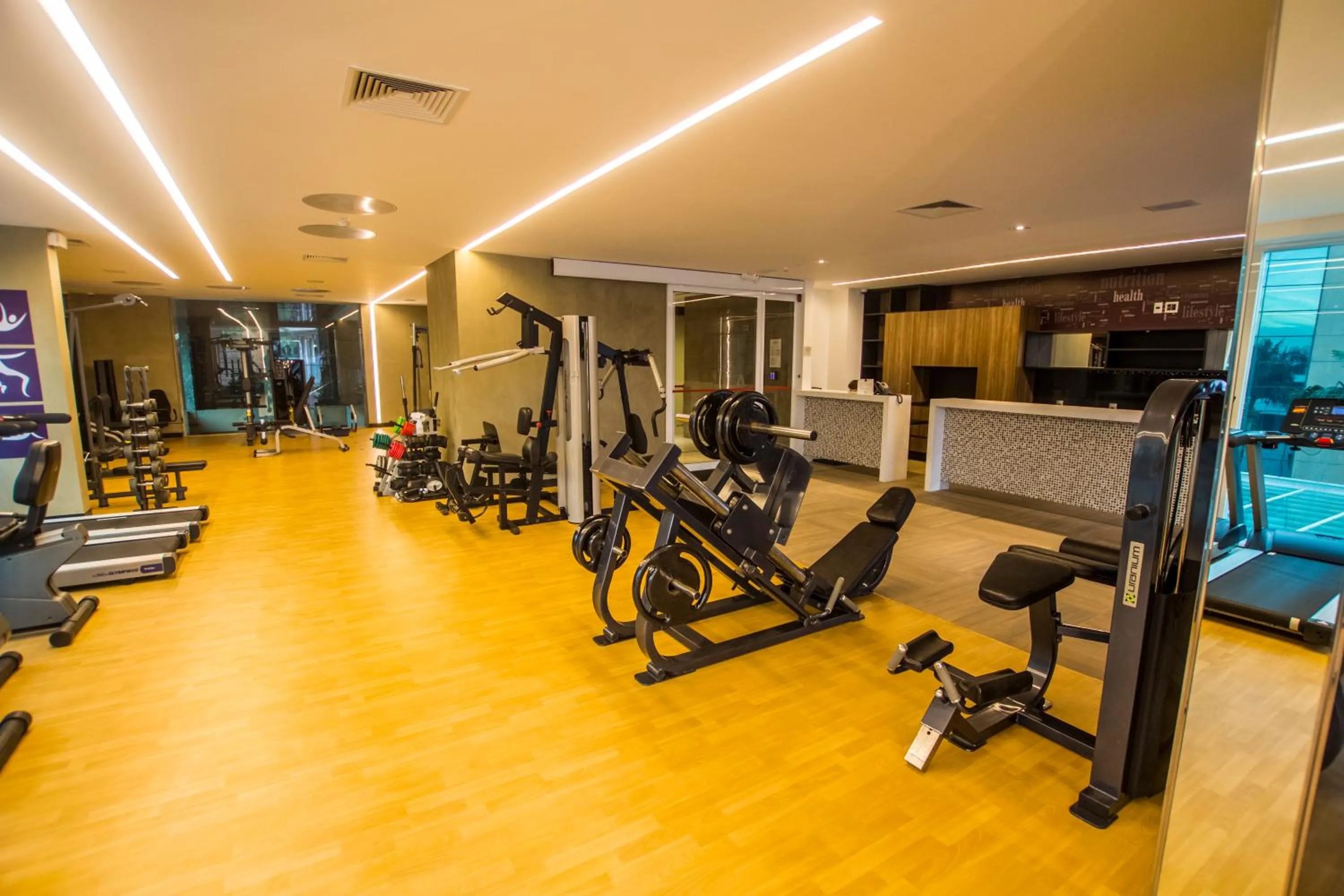 Fitness centre/facilities in Mercure Uberlândia Plaza Shopping