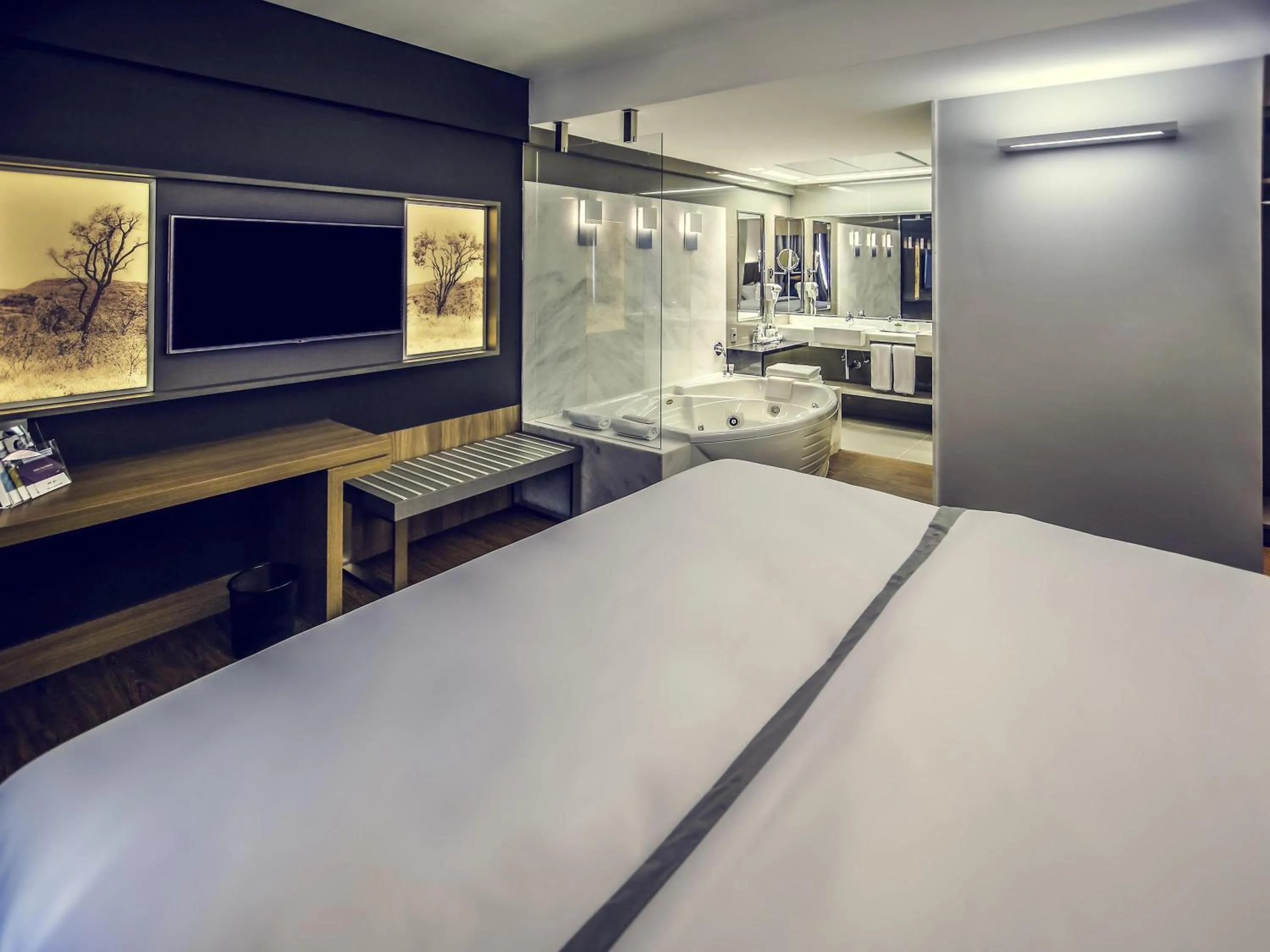 Bedroom, Bed in Mercure Uberlândia Plaza Shopping