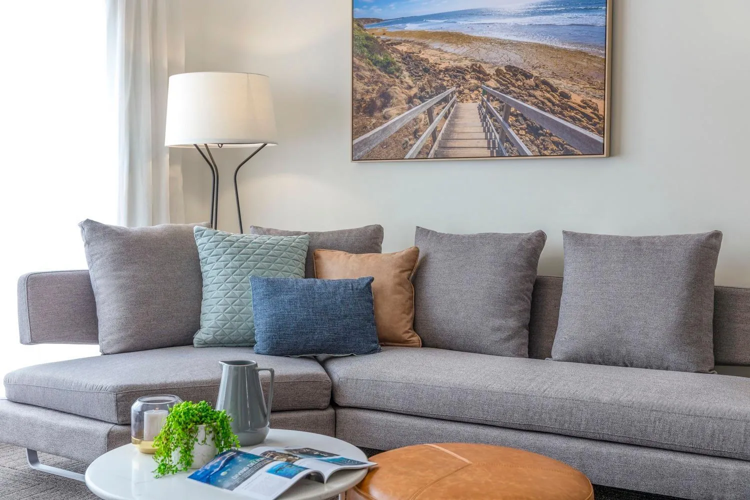 Living room in Quest Geelong