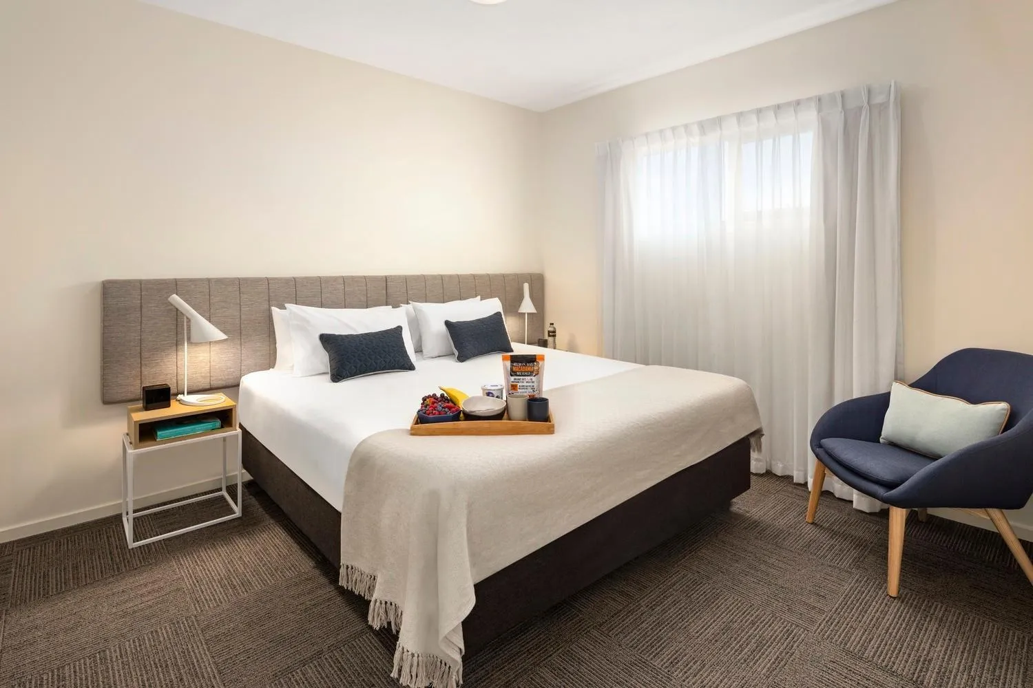 Bed in Quest Geelong