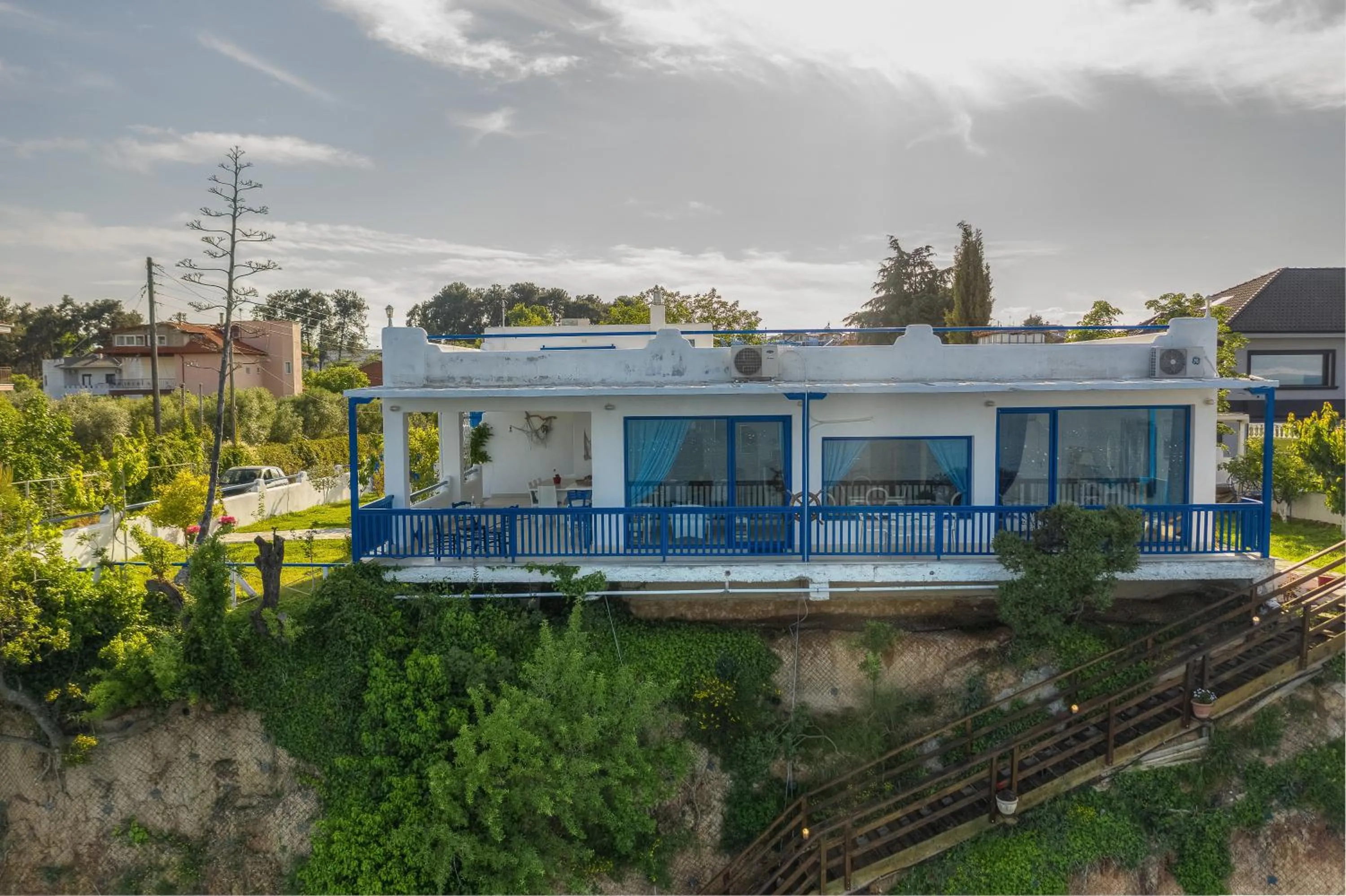 Property building in Navy Greece Villa with swimming pool & sea view
