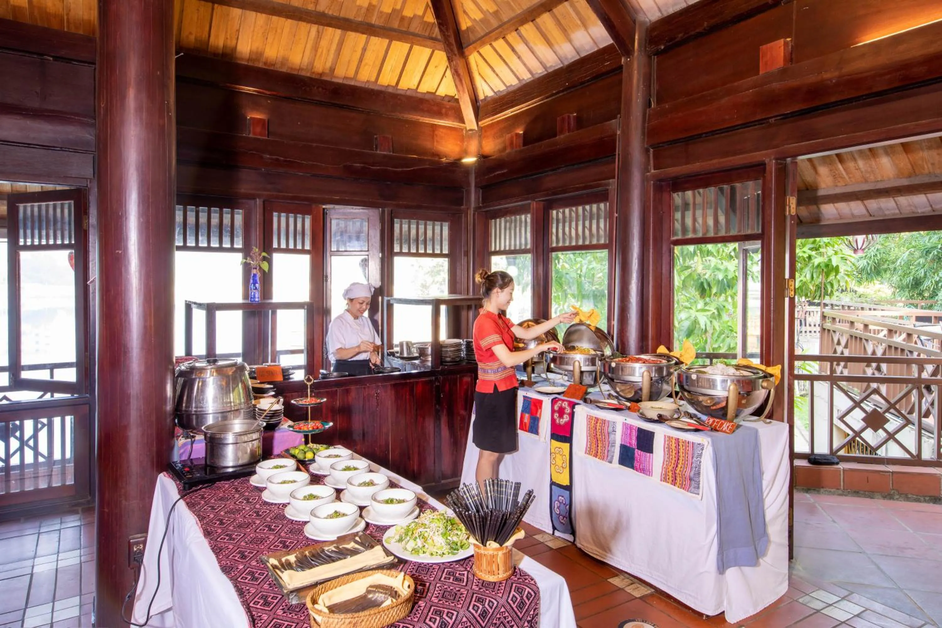 Restaurant/places to eat in Mai Chau Lodge