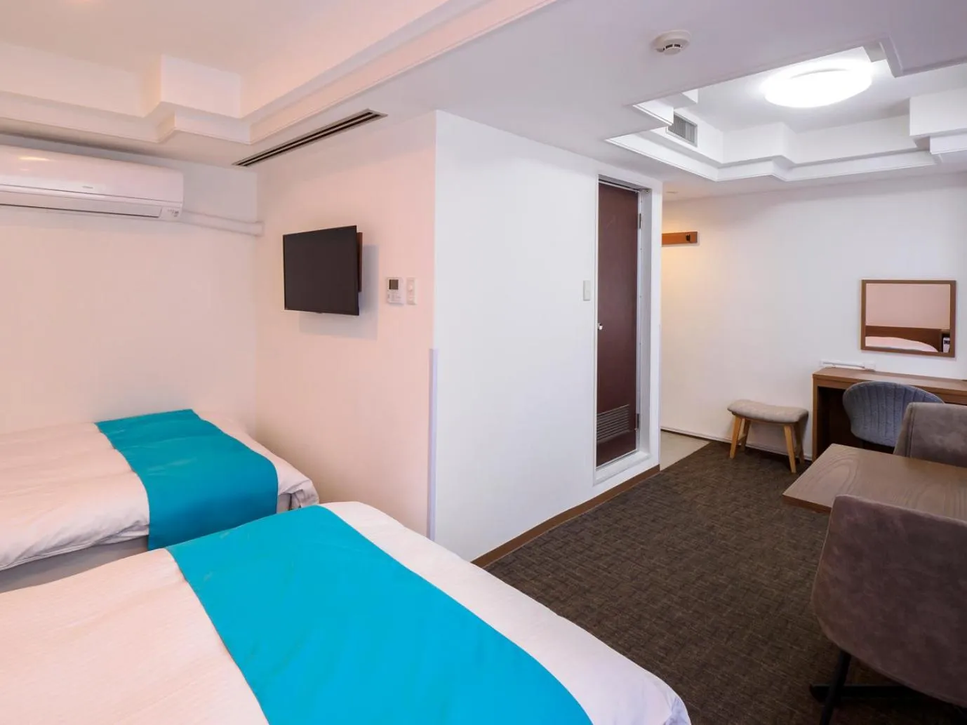 Bed in Airline Hotel