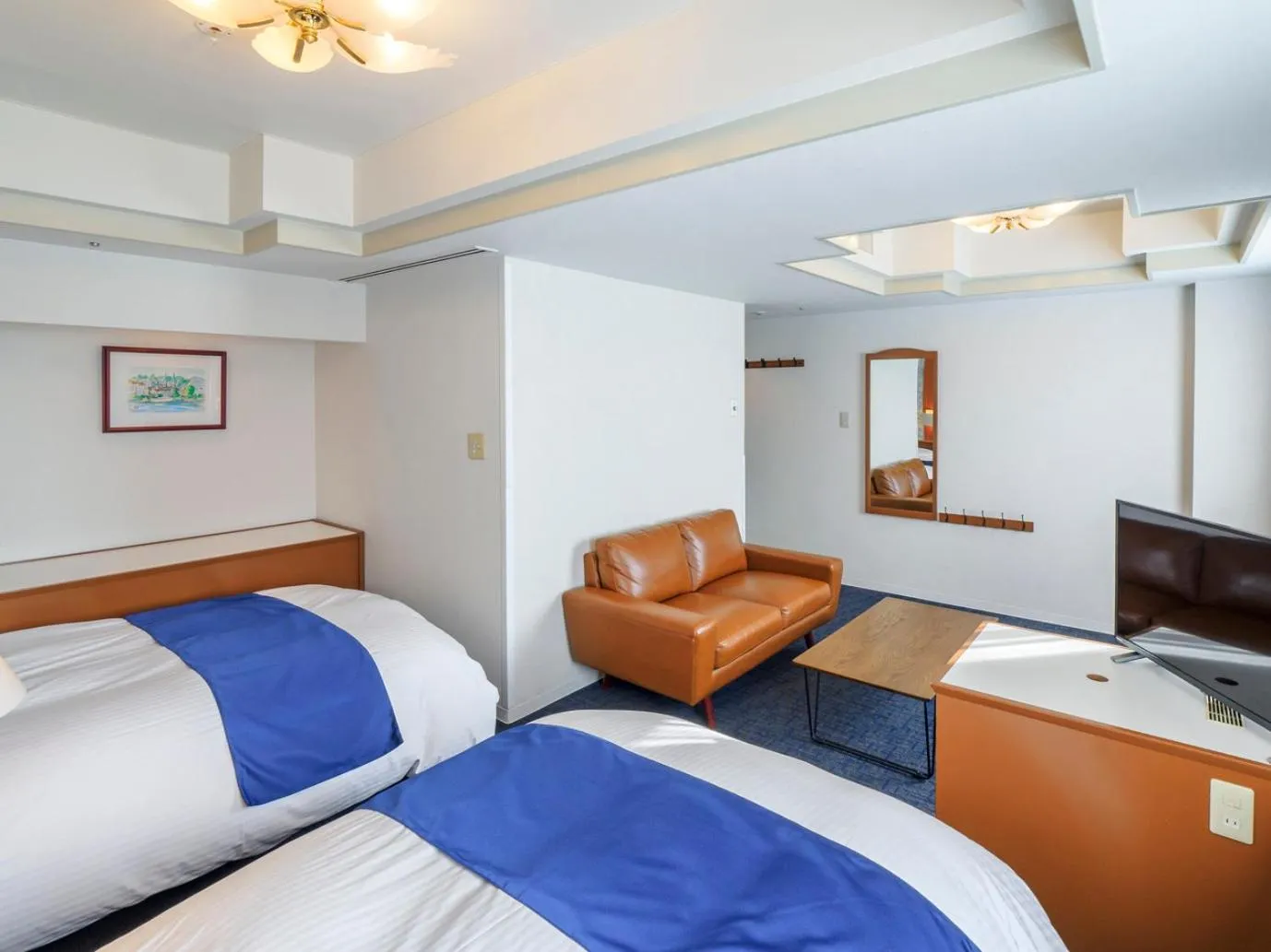 Bed in Airline Hotel