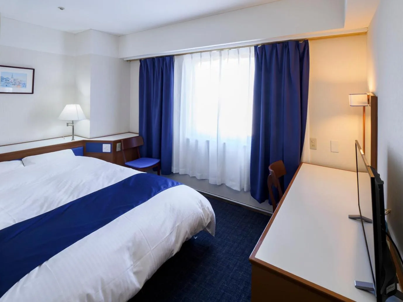 Bed in Airline Hotel