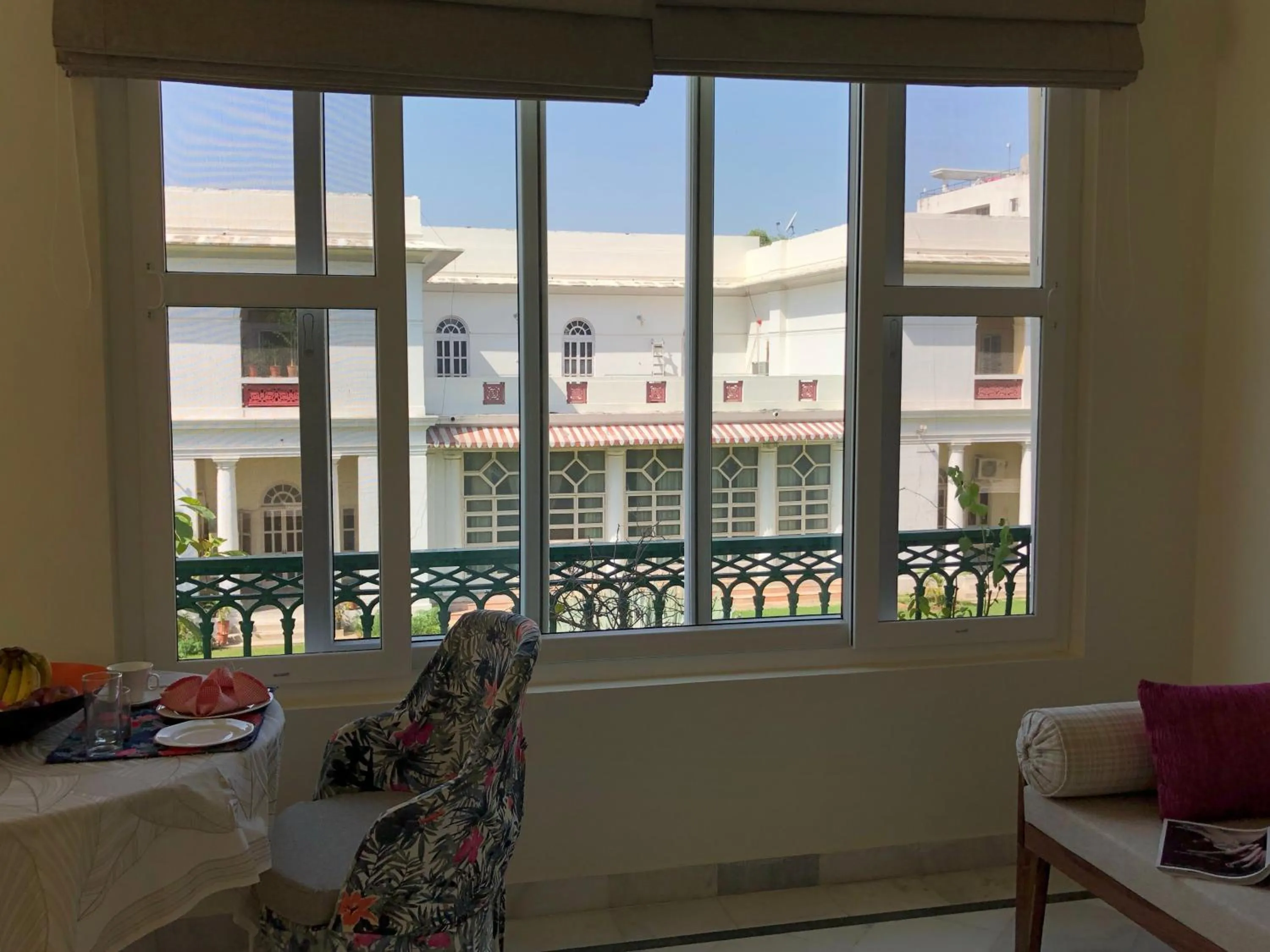 Dining area in Barwara Kothi