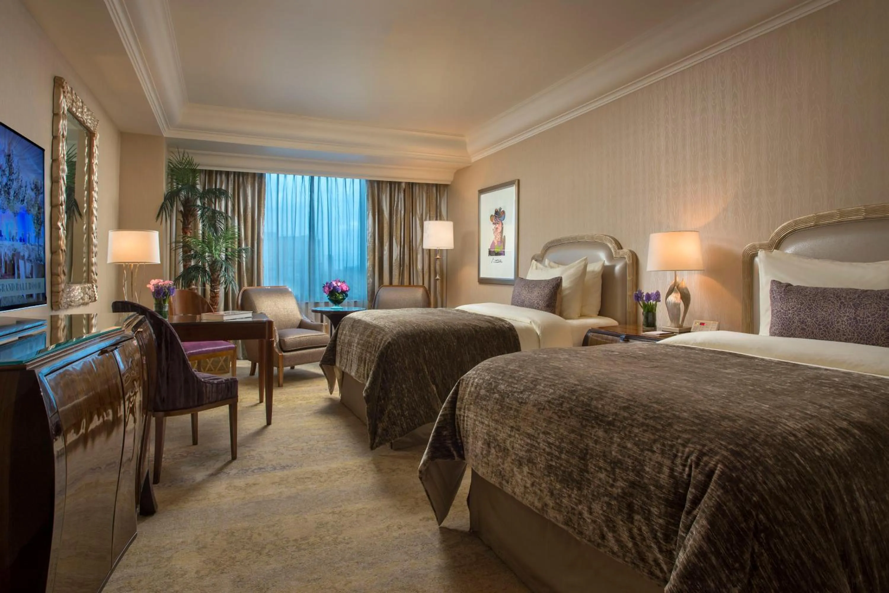 Bed in Hotel Mulia Senayan, Jakarta