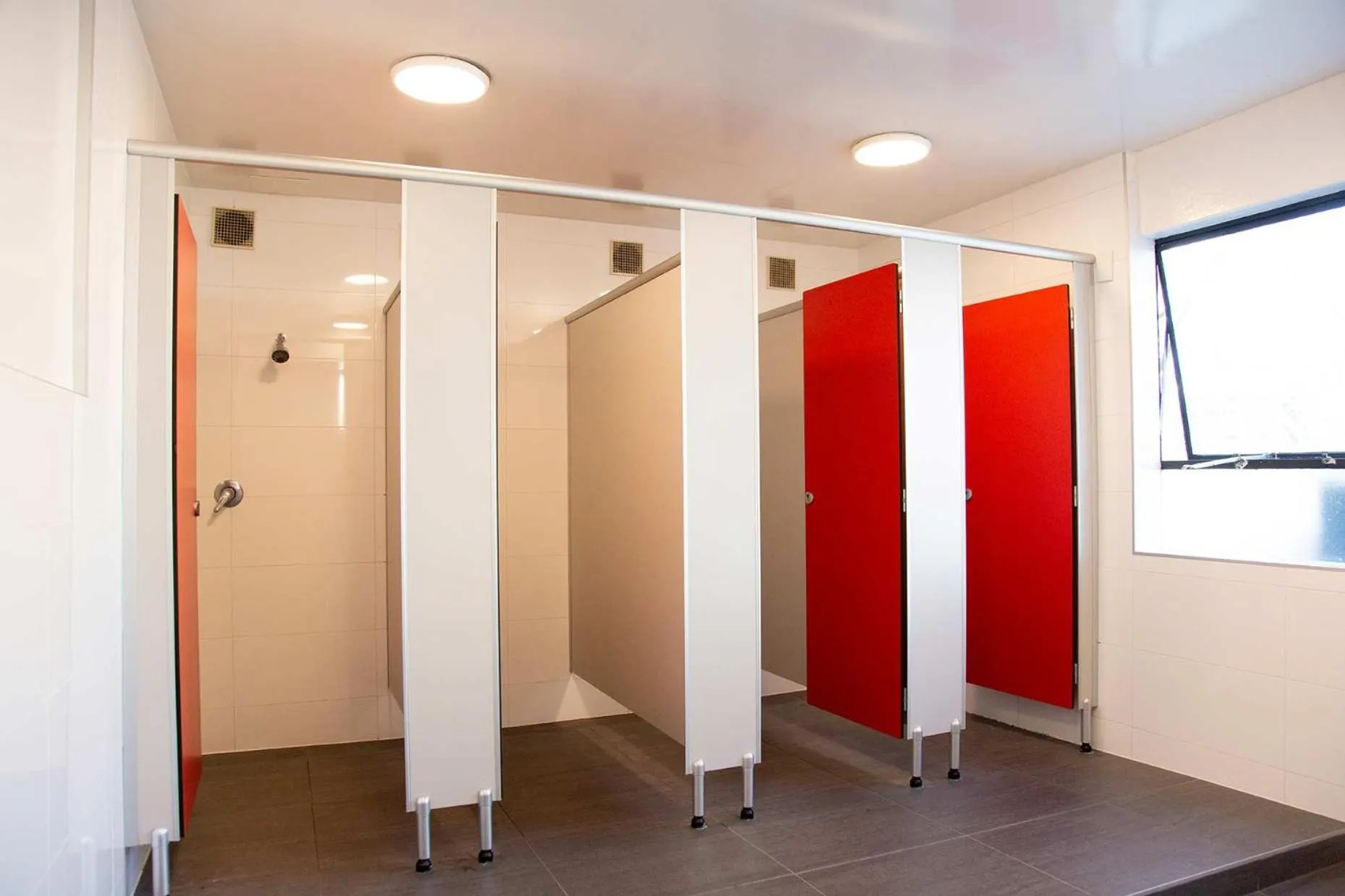 Shower in YMCA Hostel