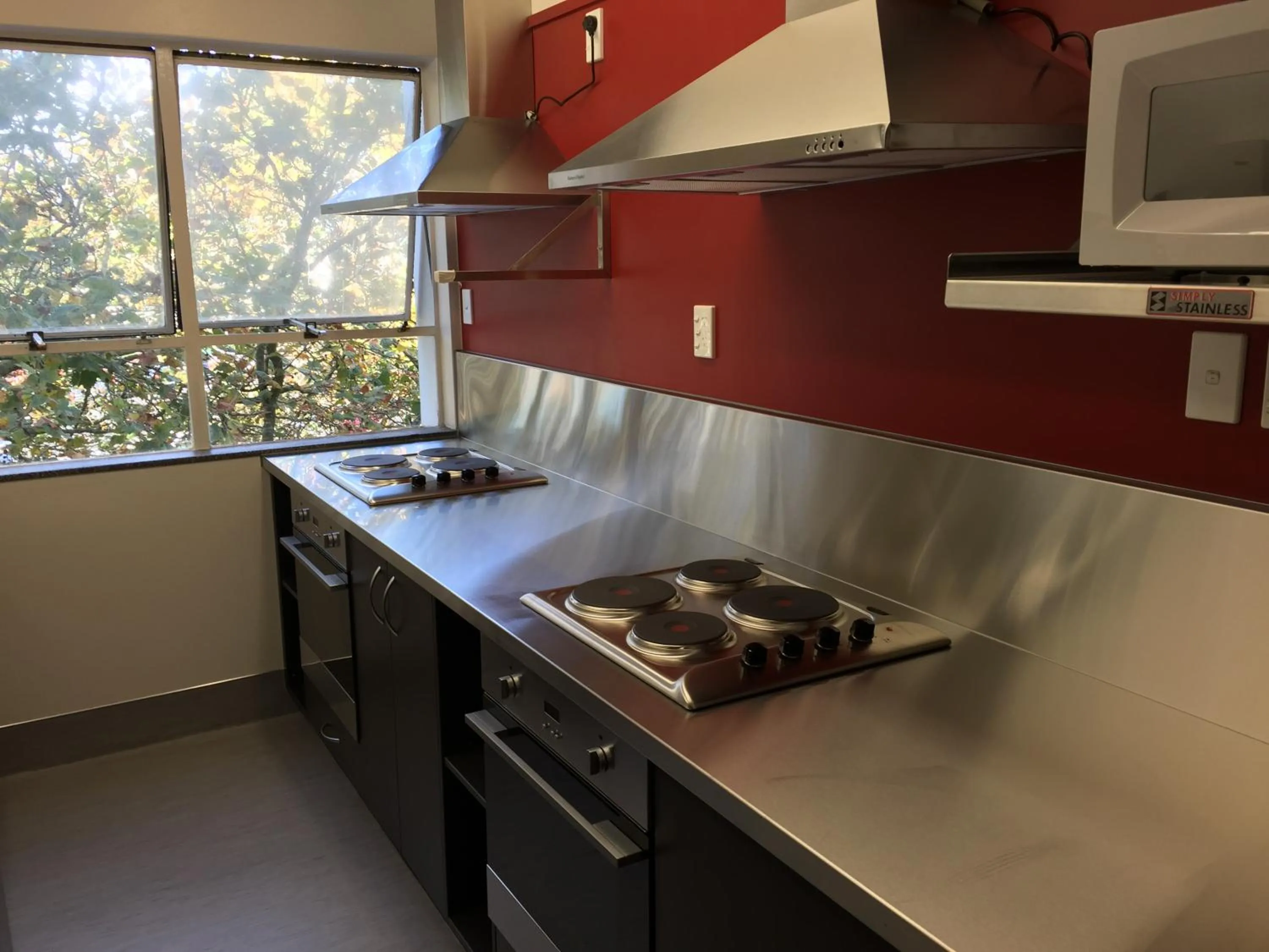 Kitchen or kitchenette in YMCA Hostel