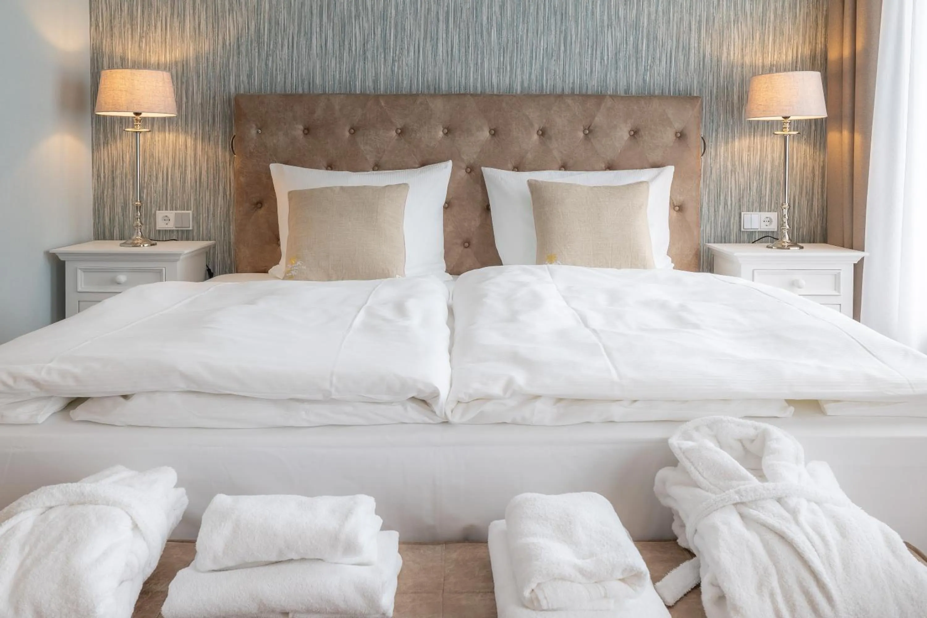 Bed in Suite Hotel Binz Familienhotel Rügen