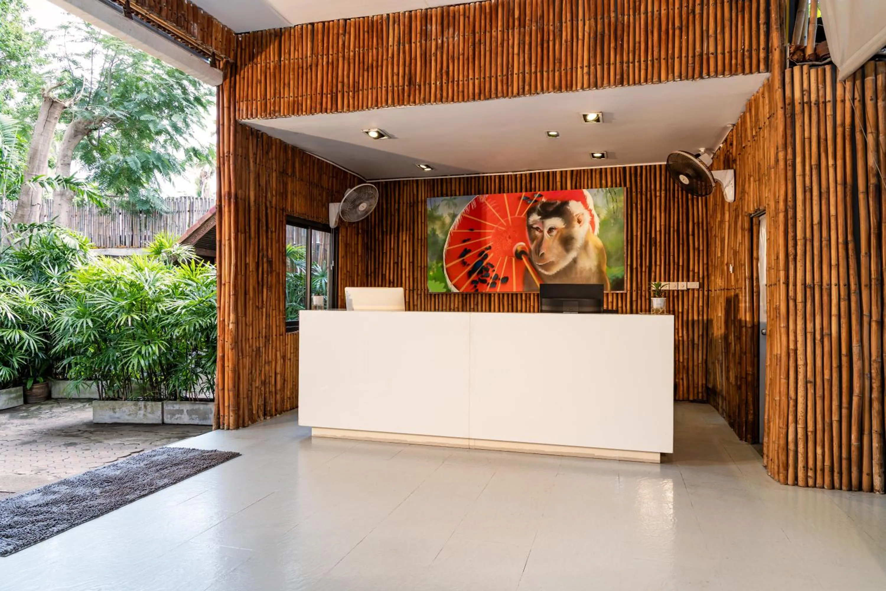 Lobby or reception in Malibu Beach Resort