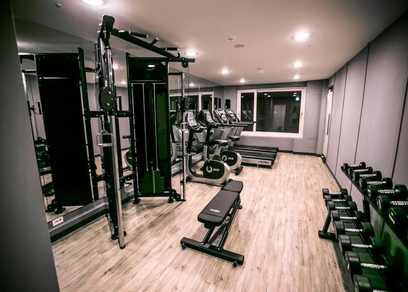 Fitness centre/facilities in Dyne Oceano Hotel