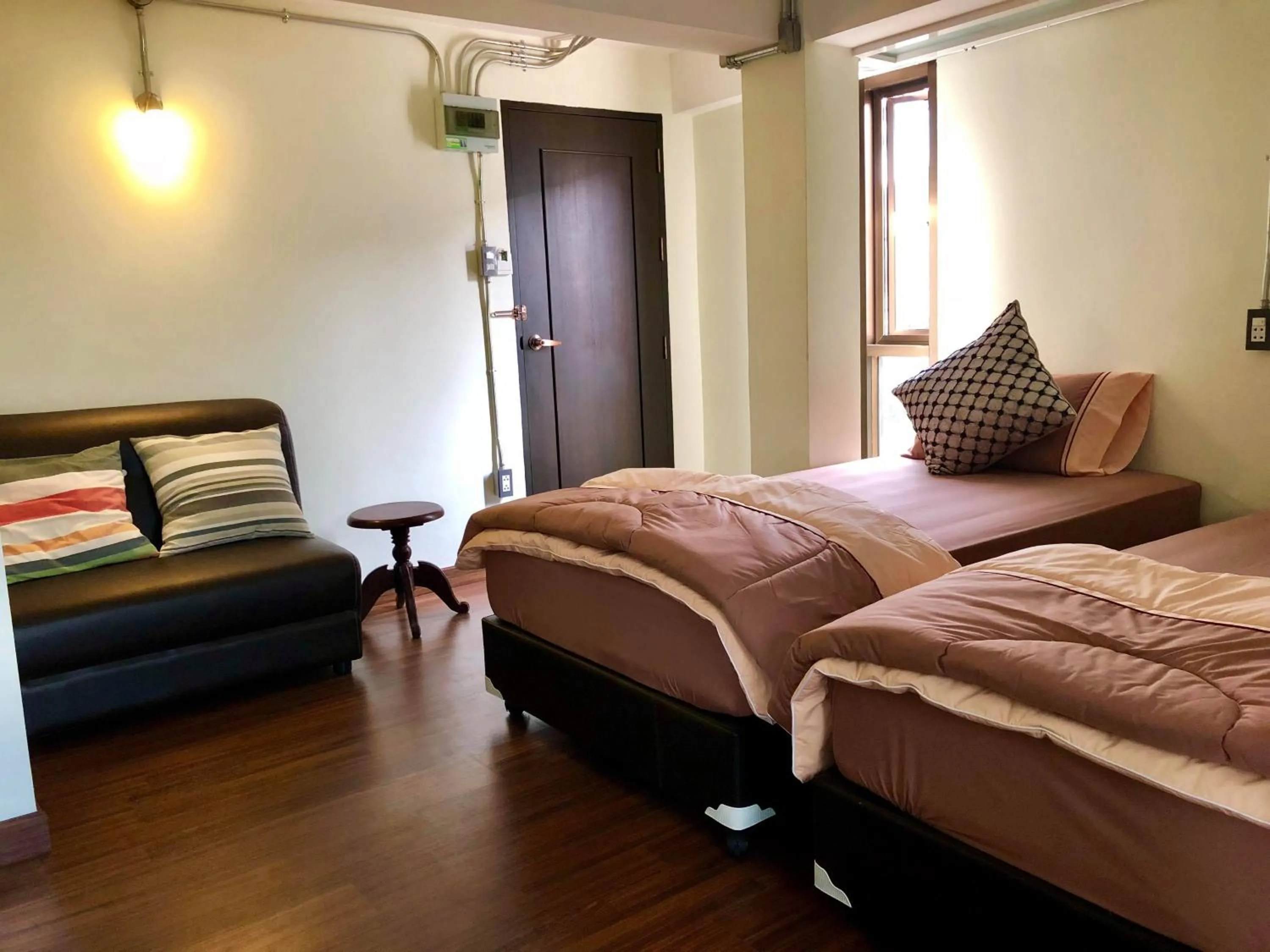 Bed in HP House Cafe'