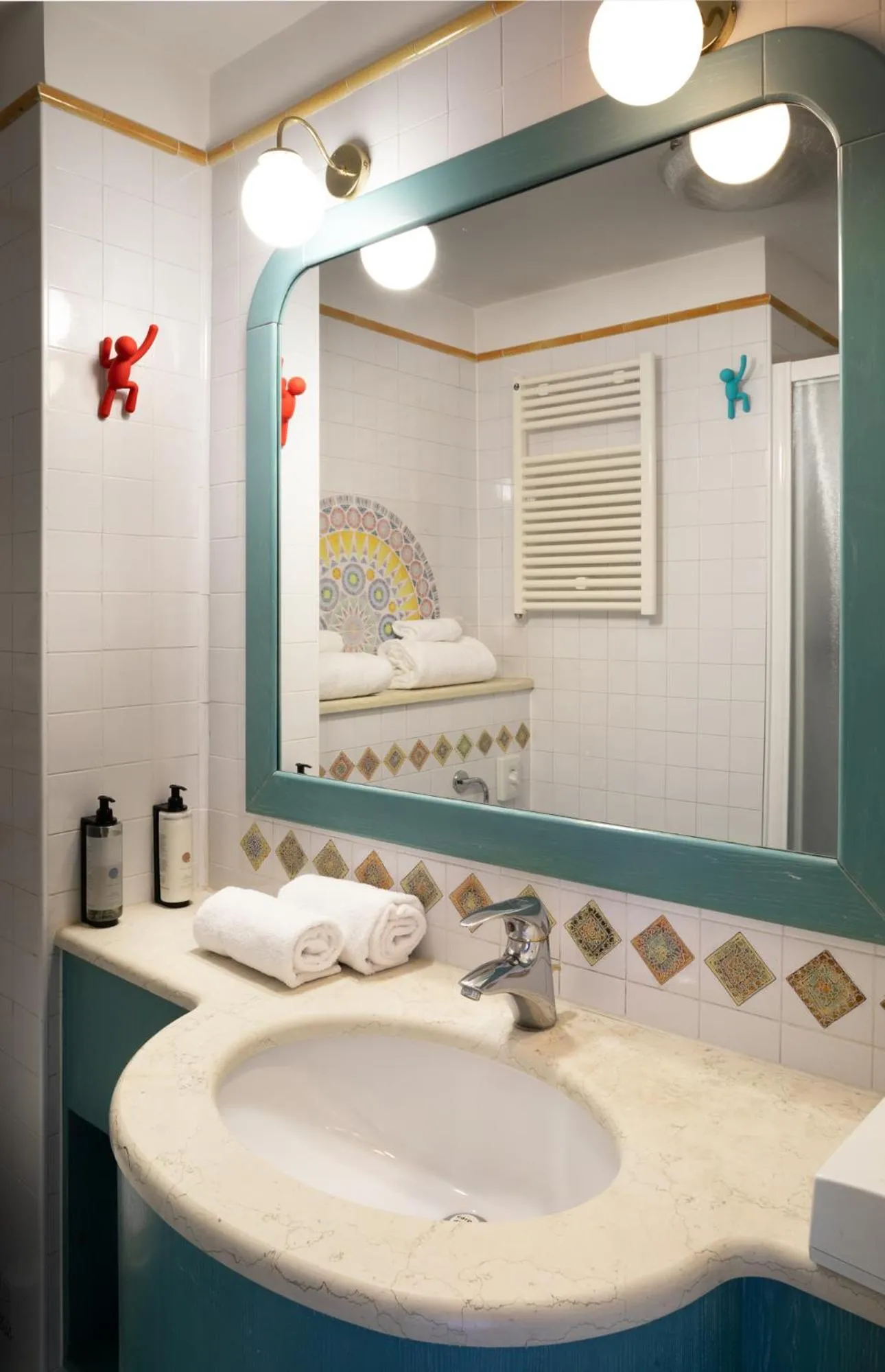 Shower in Le Terrazze sul Lago Hotel & Residence