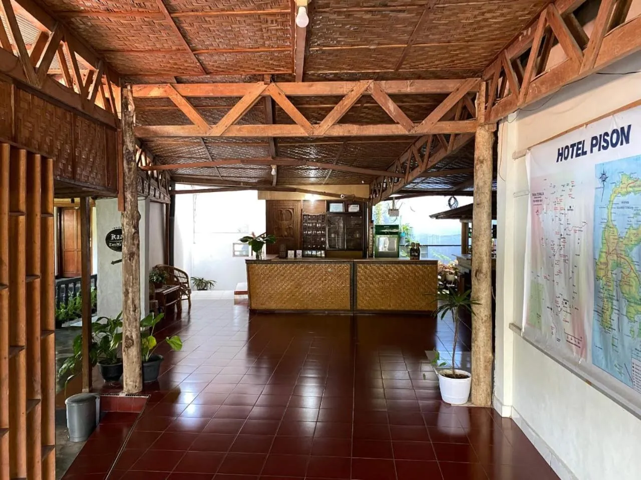 Lobby or reception in Hotel Pison